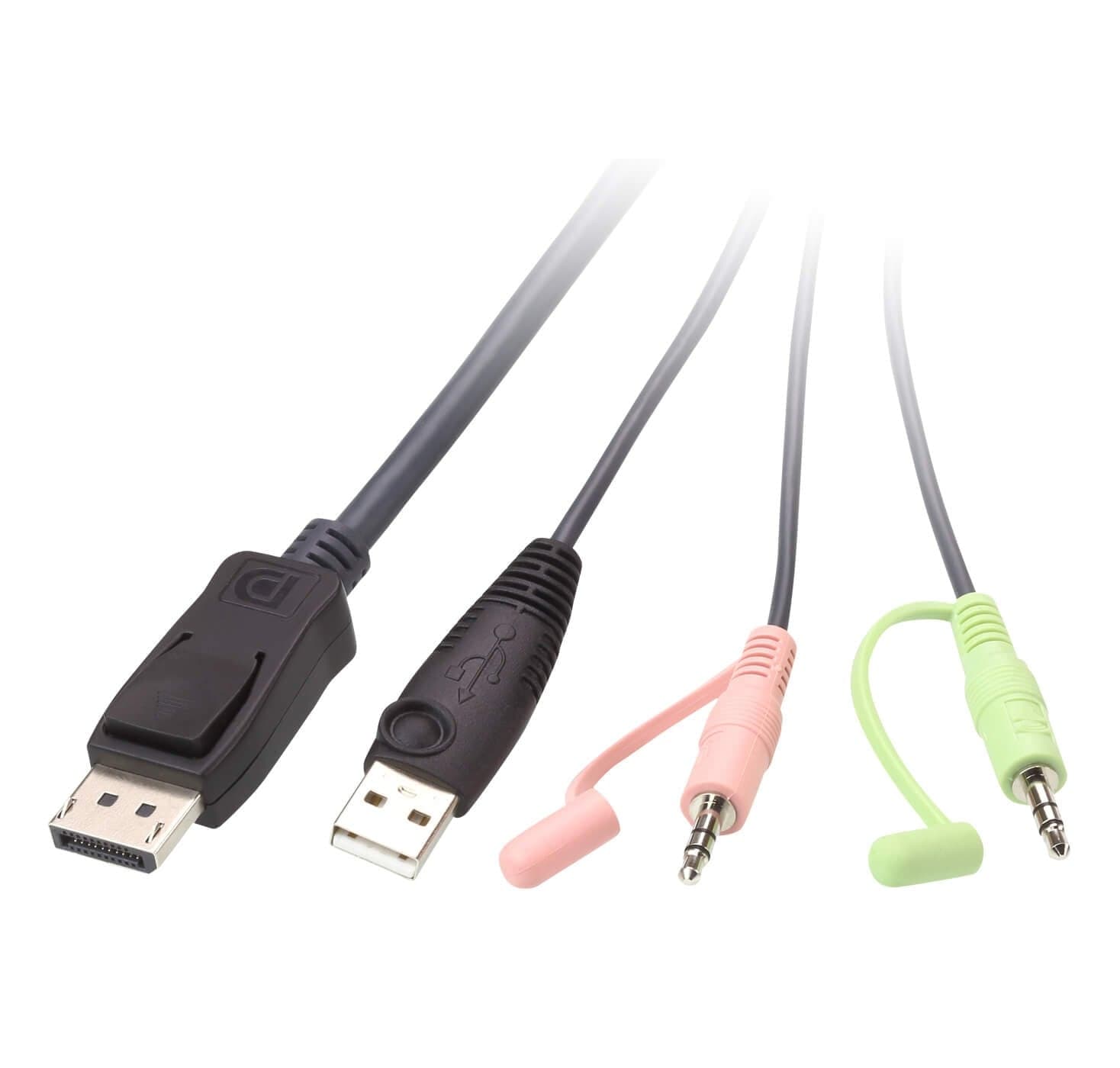 Switch KVM per doppio schermo DisplayPort (ThunderBolt) 2 USB, CS22DP - 19
