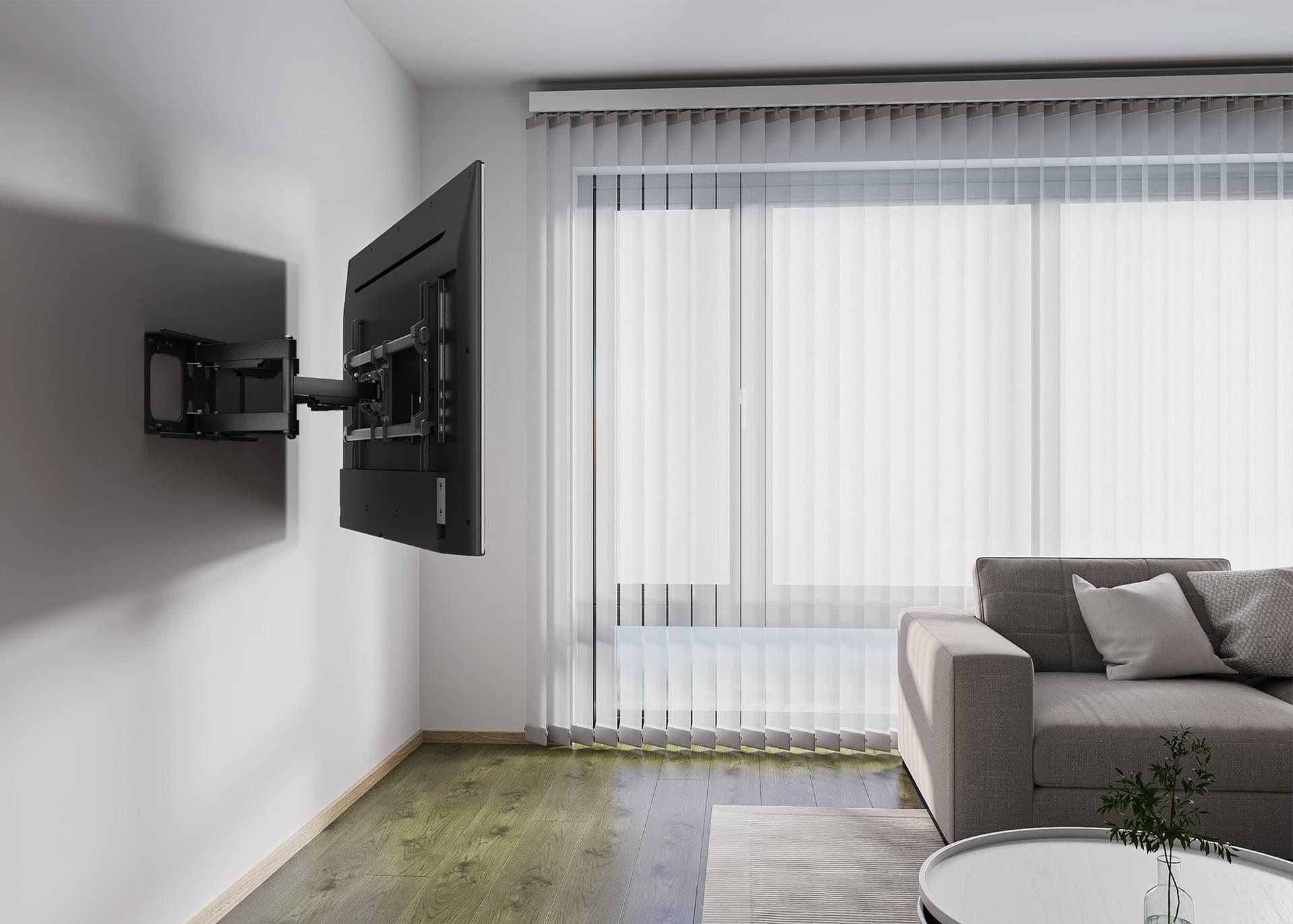 Staffa a Muro per TV LCD 37-90'' Full-Motion - 15