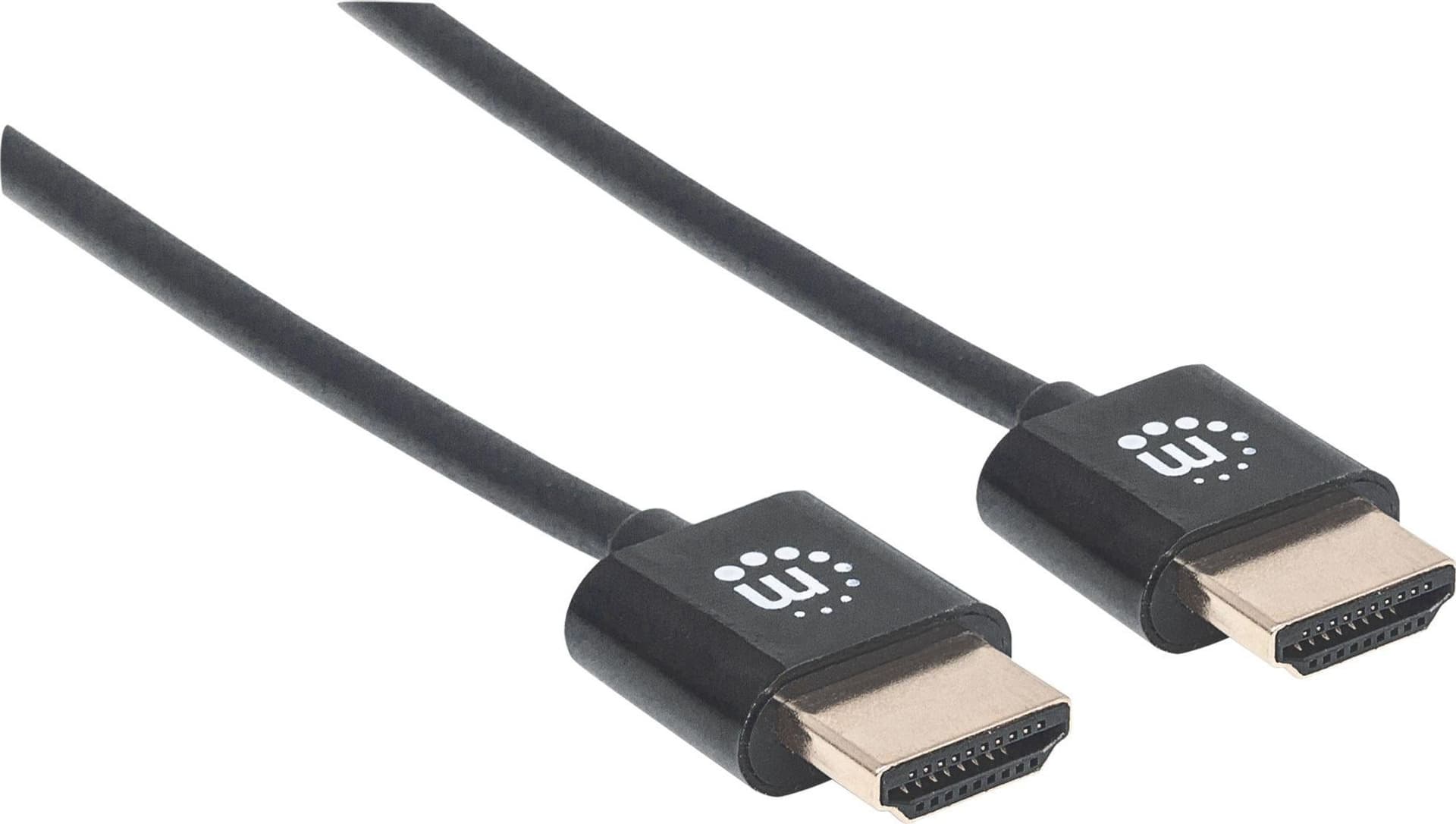 Cavo HDMI&trade High Speed con Ethernet Ultra Sottile 0,5m - 11