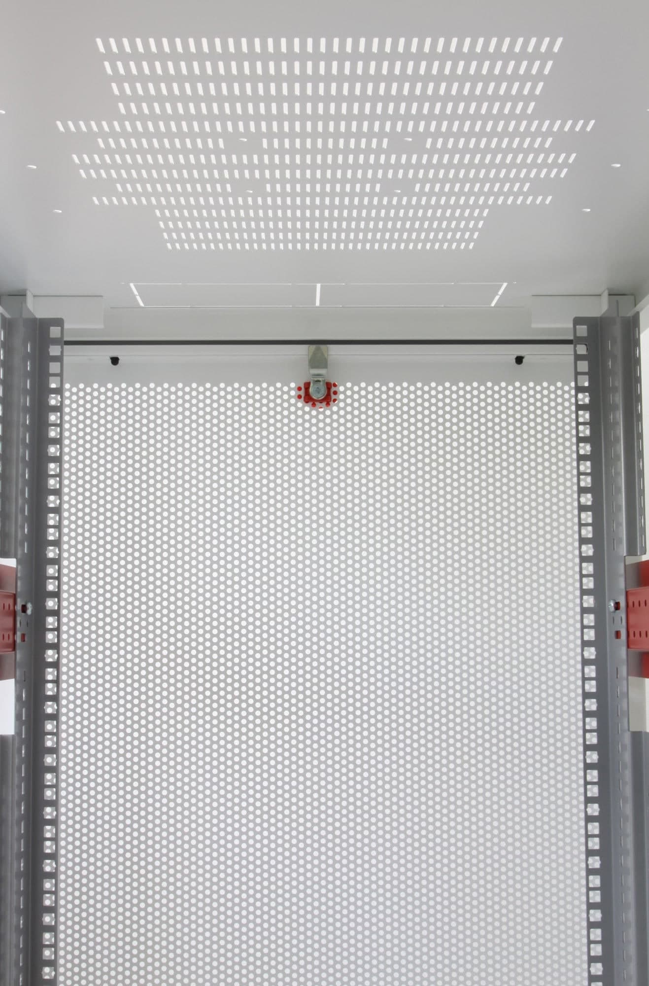 Armadio Server Rack 19'' 600x1000 42 Unita' Bianco serie IdealNET - 16