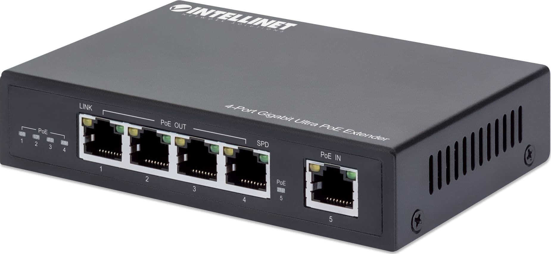 Ultra PoE Extender Gigabit 4 porte - 7