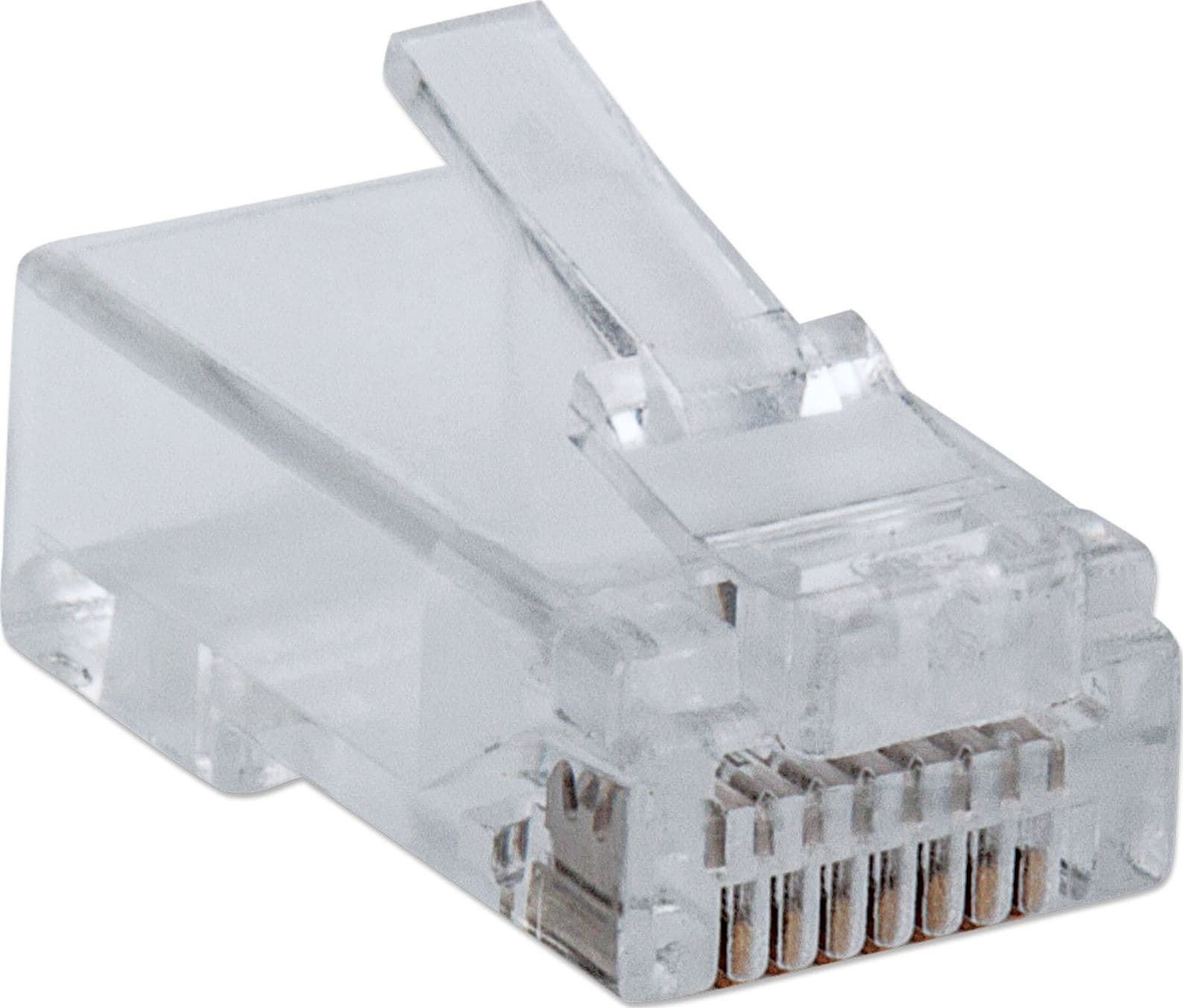 Confezione 100 Plug modulari RJ45 Passanti Cat5e FastCrimp - 6