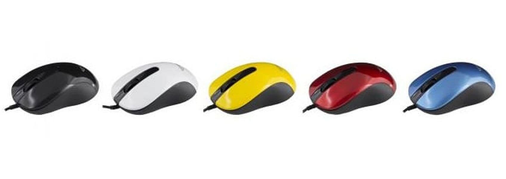 Mouse Ottico USB 1000 Dpi 3D Bianco, M-901 - 4