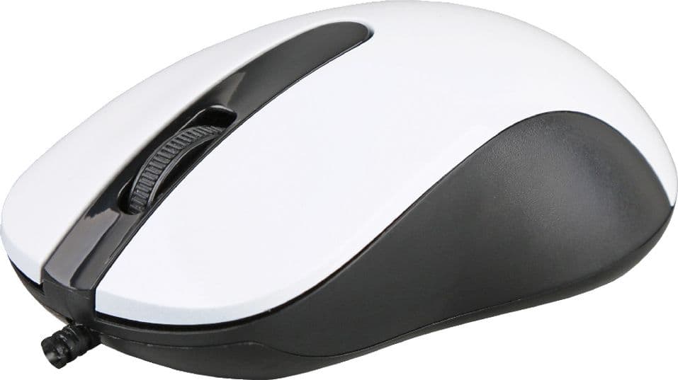 Mouse Ottico USB 1000 Dpi 3D Bianco, M-901 - 8
