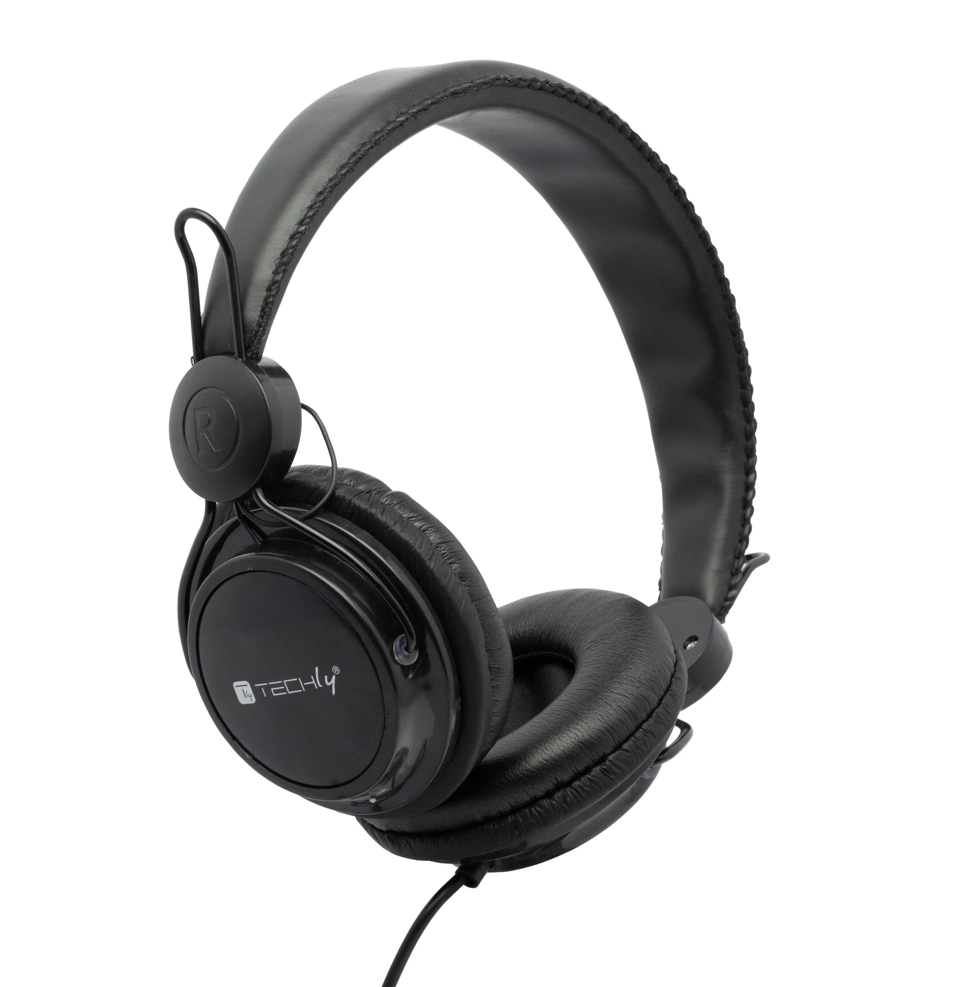 Cuffia Stereo con Auricolari ed Archetto Imbottiti - 5