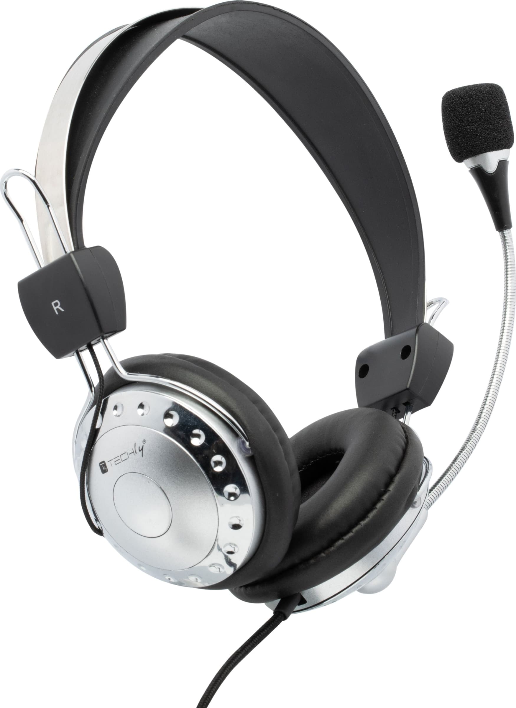 Cuffia Stereo con Microfono e Controllo Volume - 2