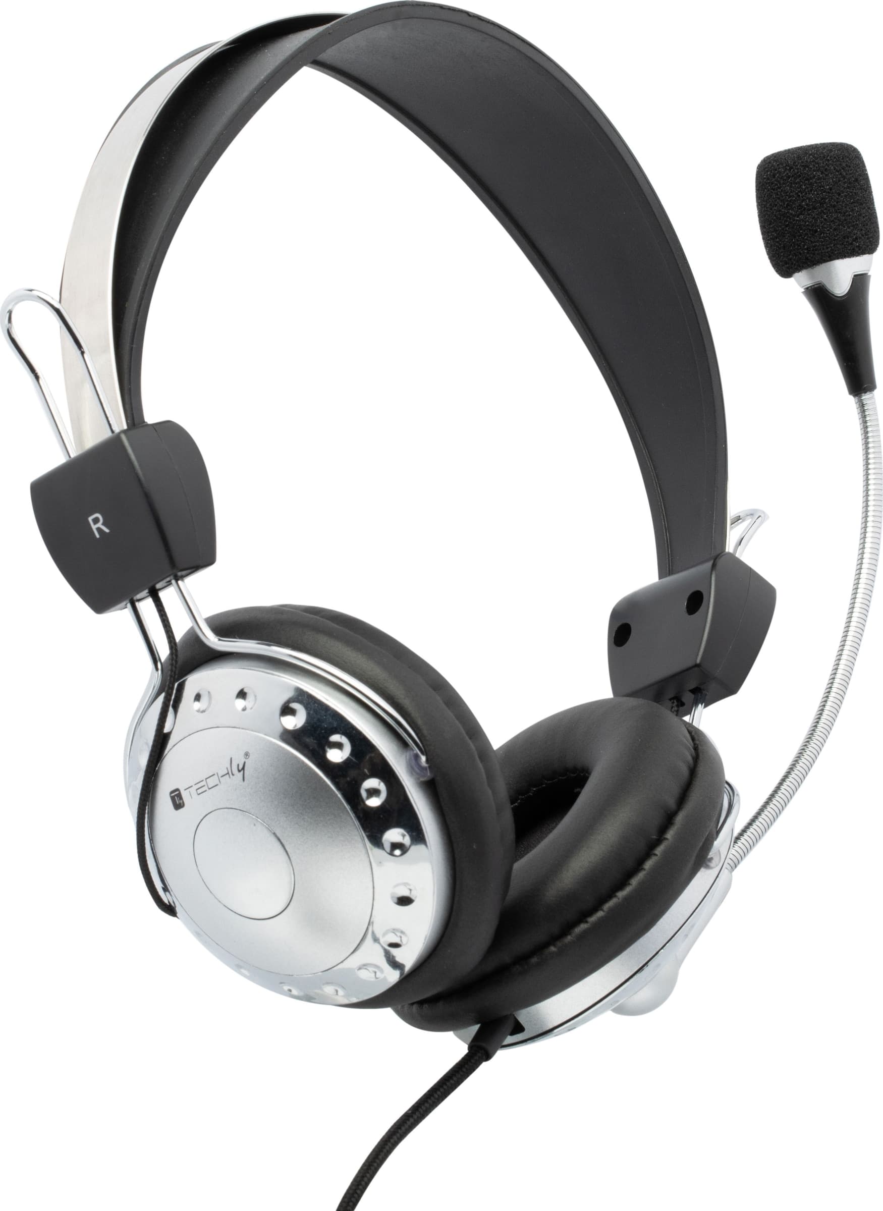 Cuffia Stereo con Microfono e Controllo Volume - 6