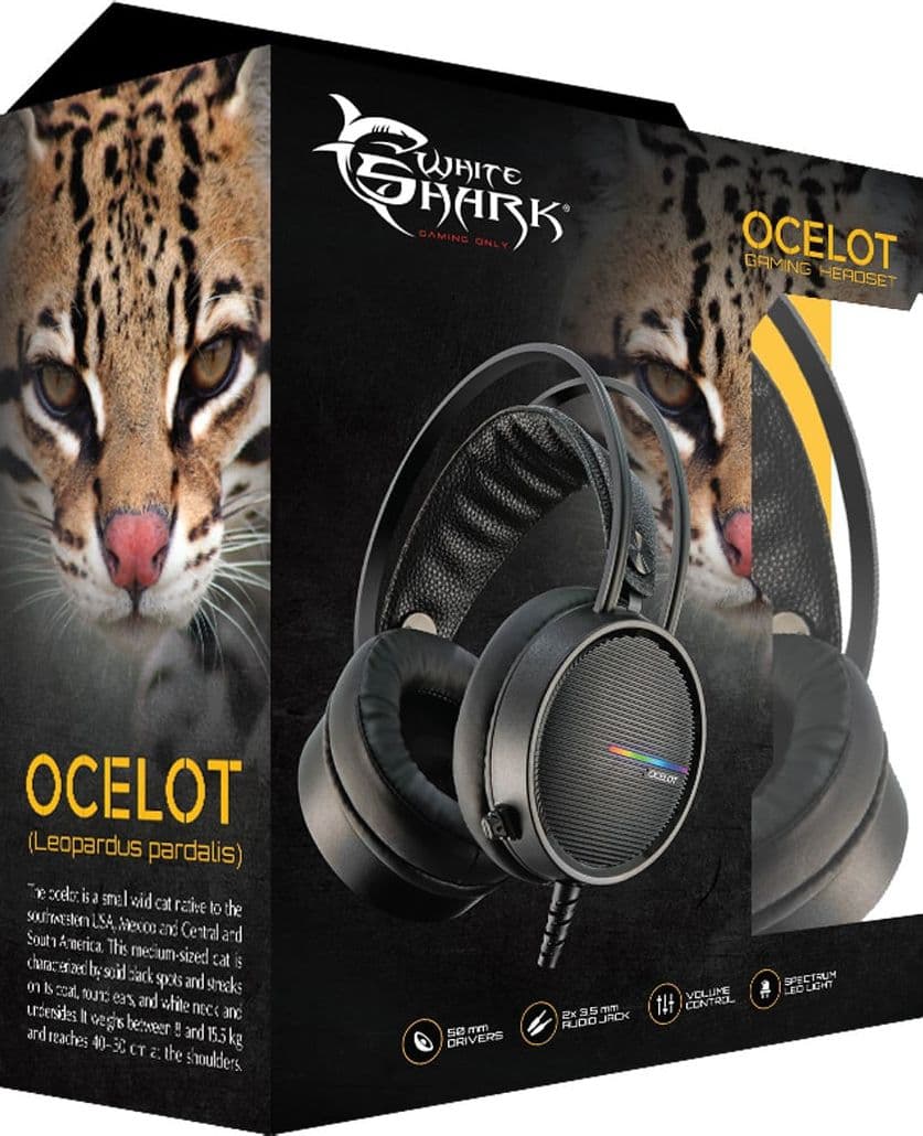 Cuffie Gaming con Microfono Nero, GH-2042 OCELOT - 13