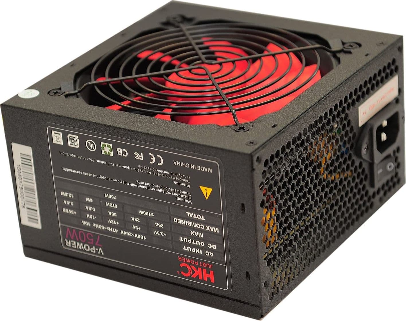 Alimentatore per PC 750W ATX 2.2 Ventola 12cm - 2