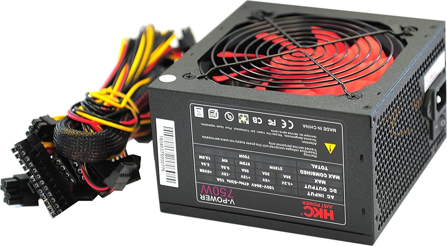 Alimentatore per PC 750W ATX 2.2 Ventola 12cm - 5