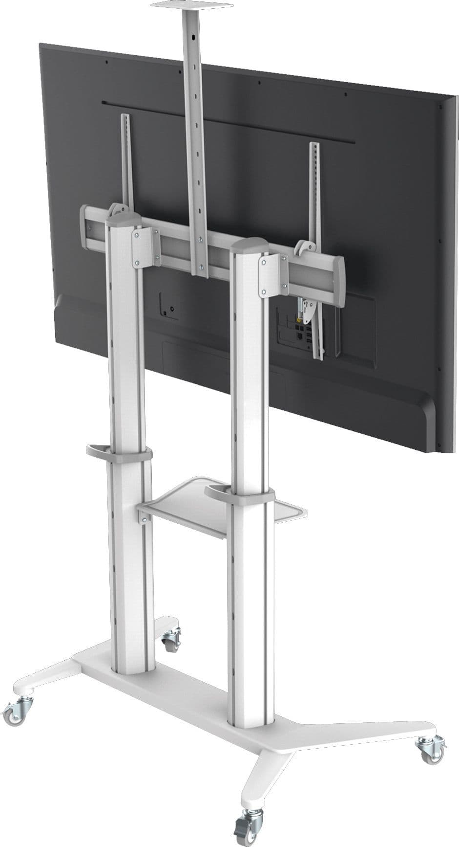 Supporto da Pavimento per TV da 70'' a 120'' Bianco - 7
