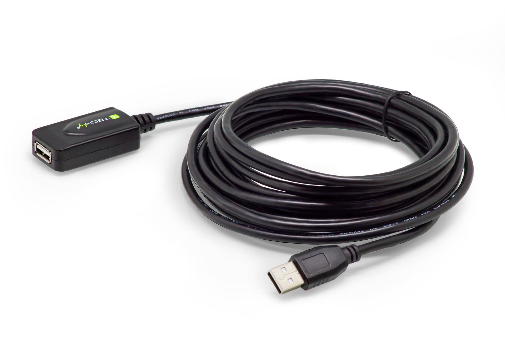 Cavo Prolunga Attivo Extender USB Hi Speed Estensore di Segnale 20m Nero - 15