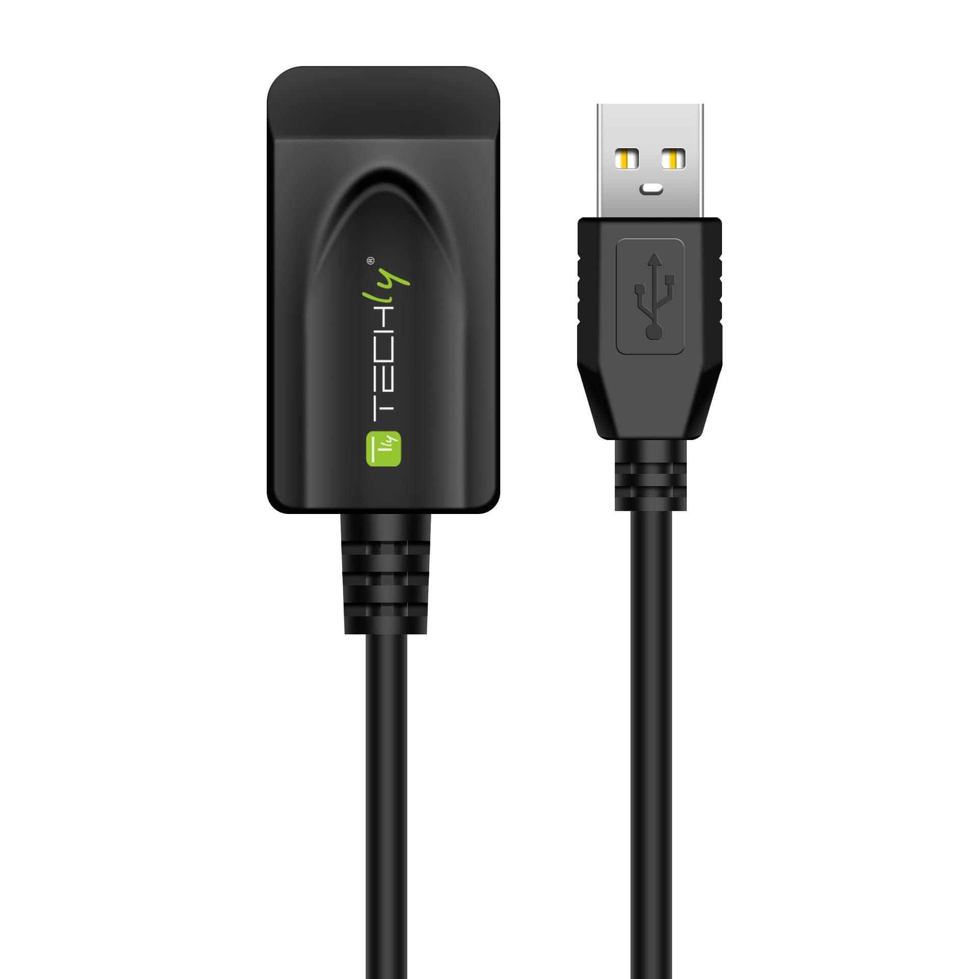 Cavo Prolunga Attivo Extender USB Hi Speed Estensore di Segnale 20m Nero - 21