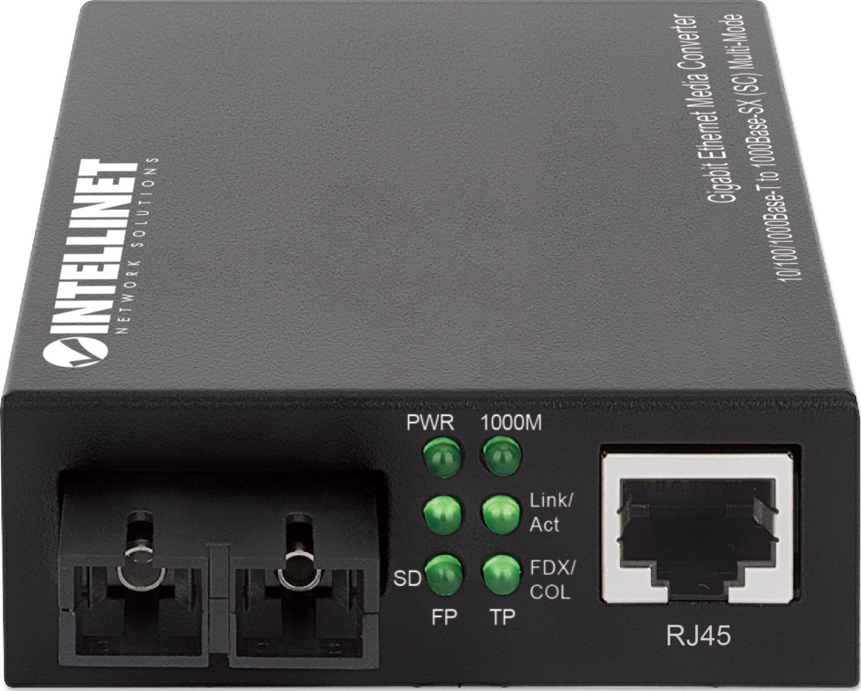 Gigabit Ethernet Media Converter Fibra SC Multimodale - 3