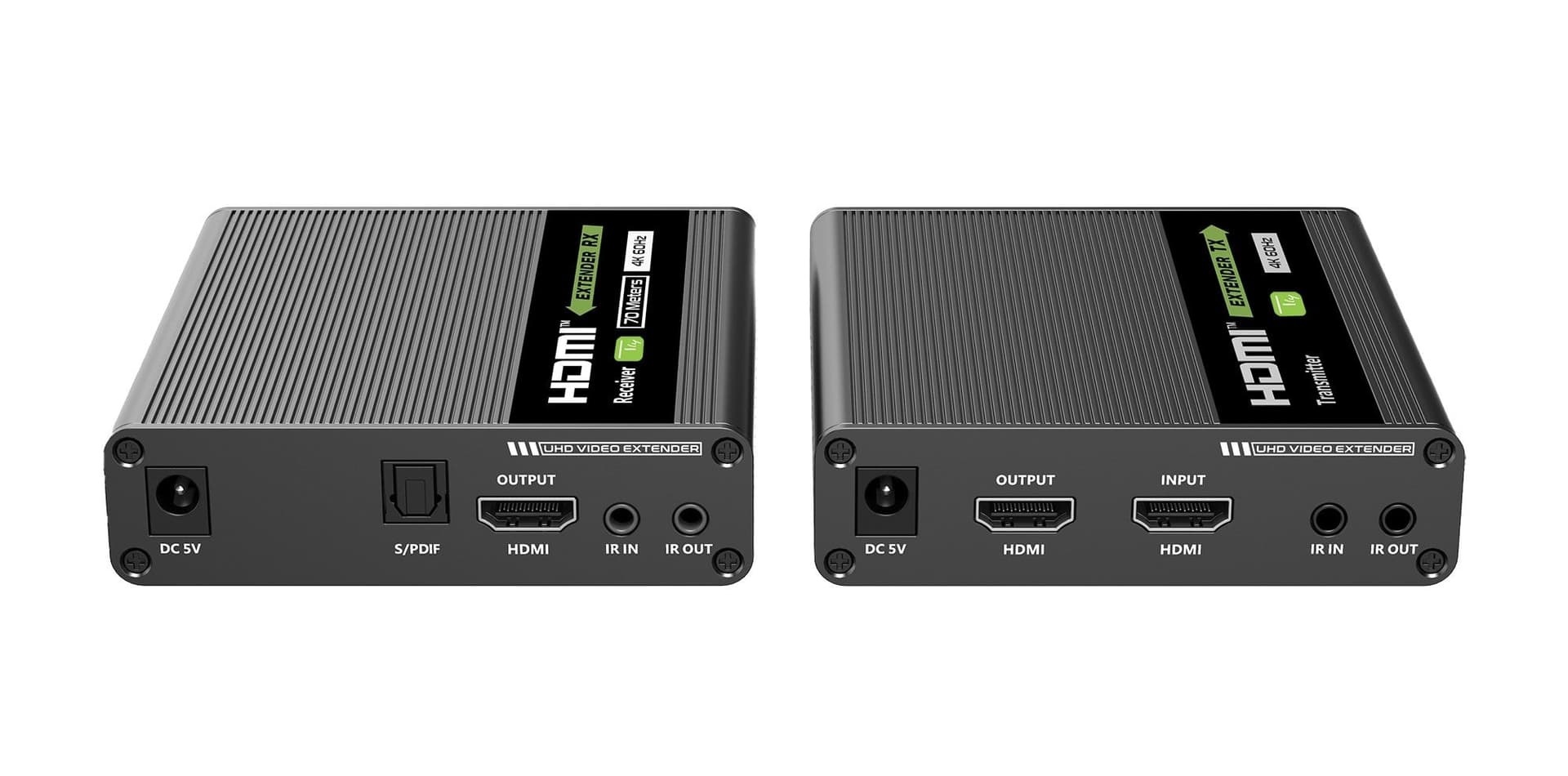 Amplificatore Extender HDMI 4K fino a 70m su Cavo Cat.6/6A/7 punto-punto - 3