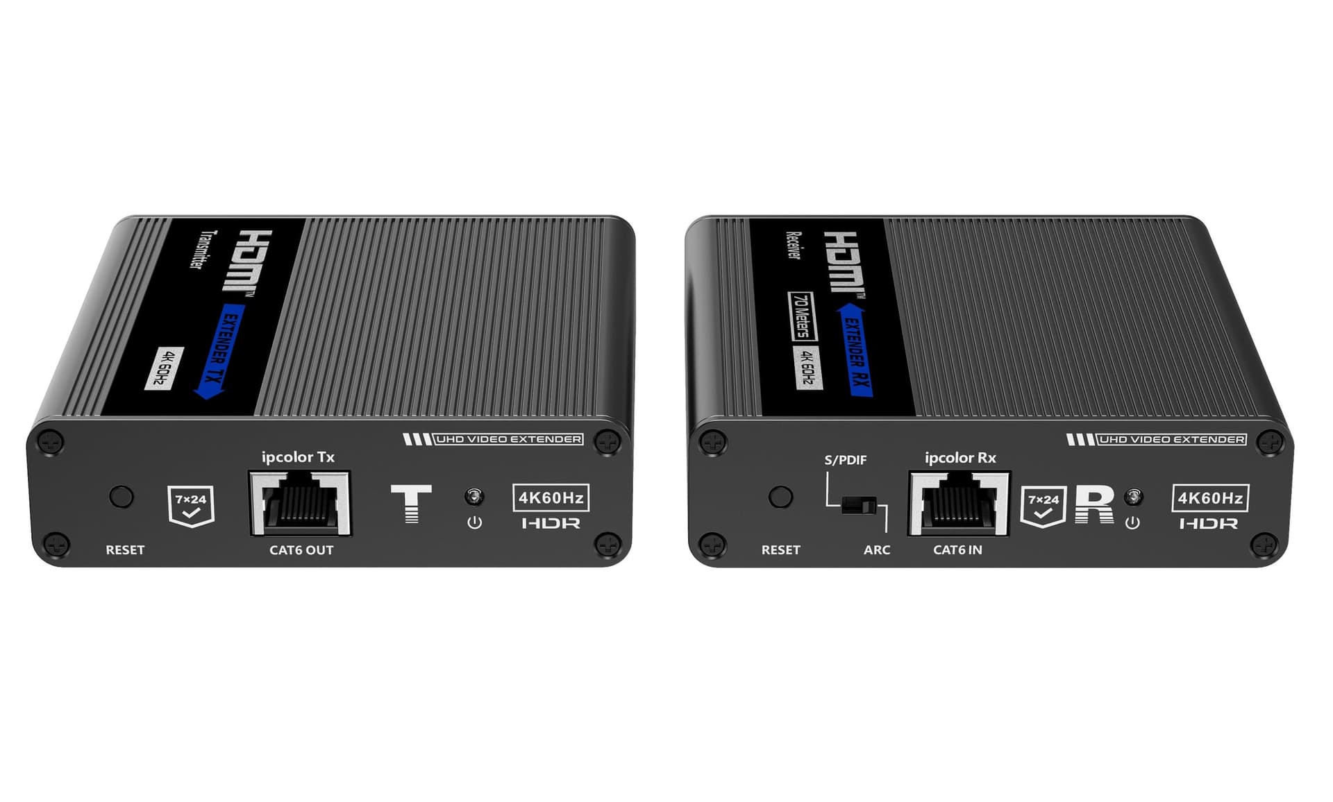 Amplificatore Extender HDMI 4K fino a 70m su Cavo Cat.6/6A/7 punto-punto - 24