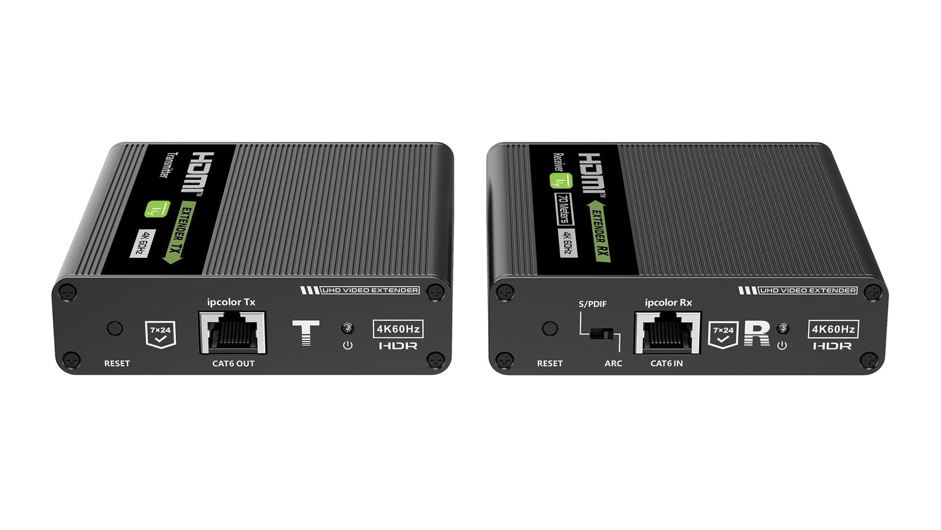 Amplificatore Extender HDMI 4K fino a 70m su Cavo Cat.6/6A/7 punto-punto - 6