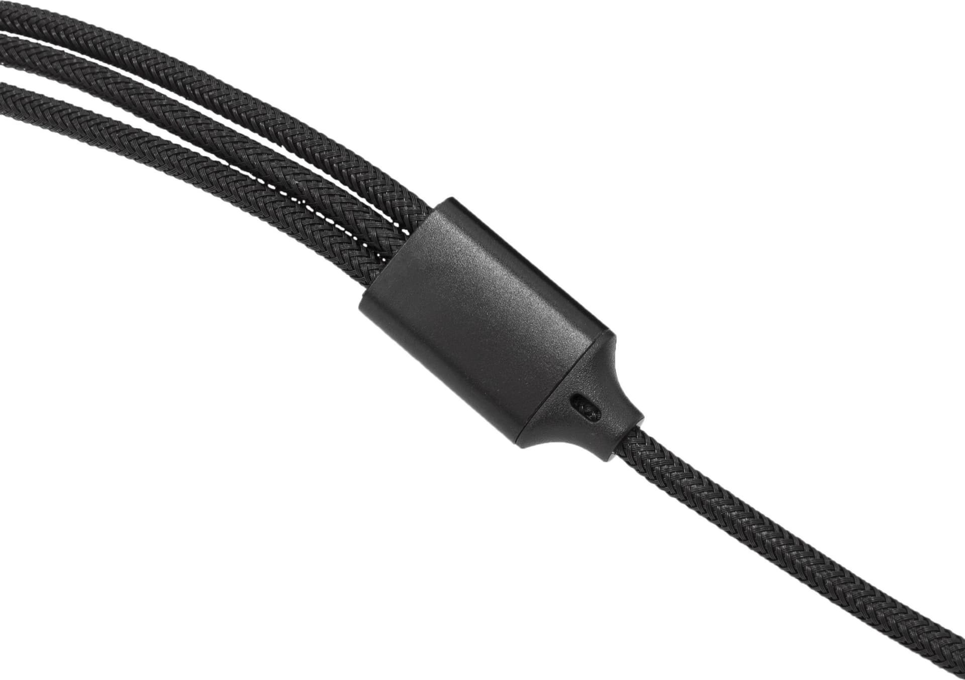 Multi Cavo di Ricarica da USB tipo A a USB-C&trade MicroUSB e 8-pin 1m Nero - 9