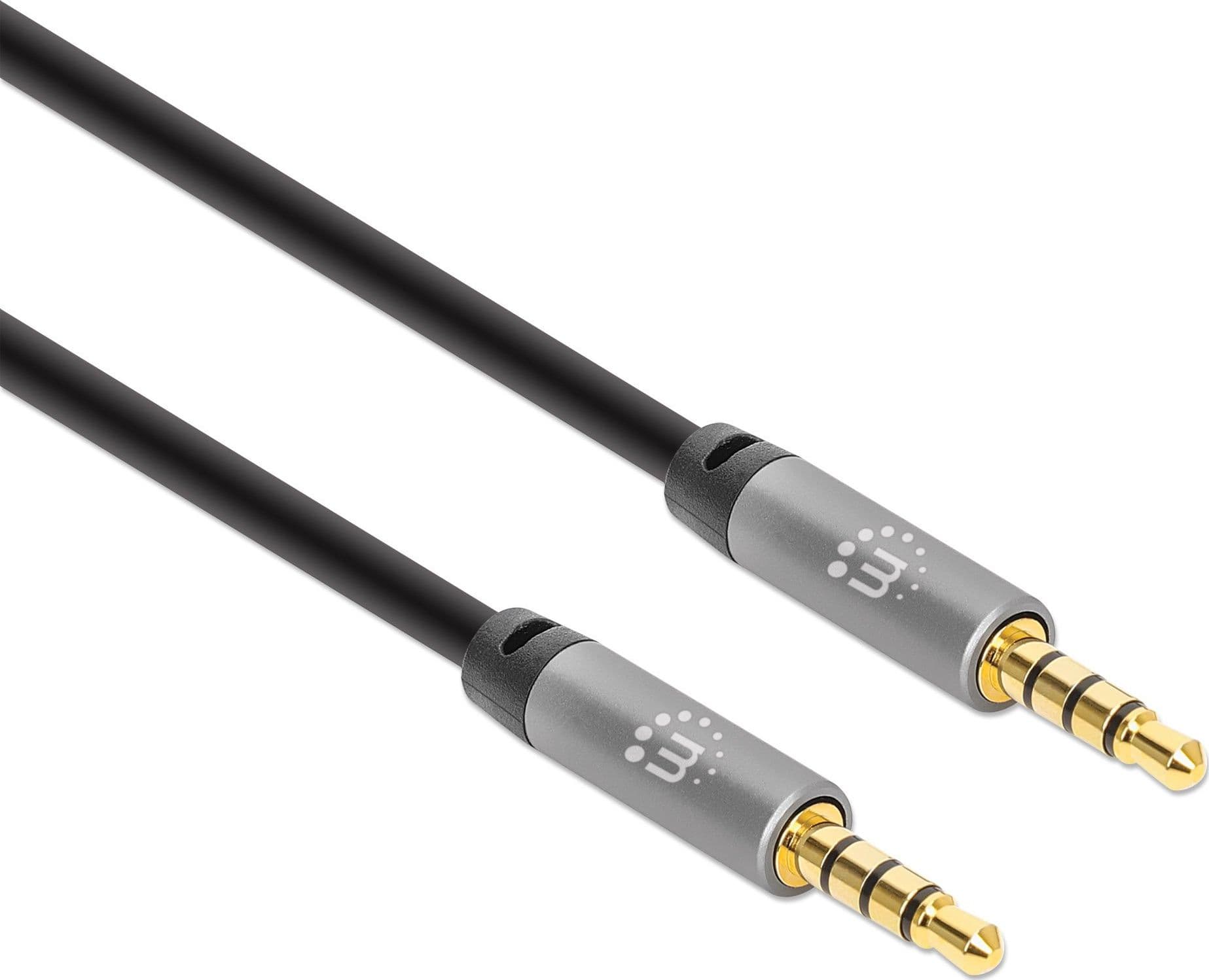 Cavo Audio Stereo AUX 3.5mm Alta Qualit&agrave M/M 1m - 3