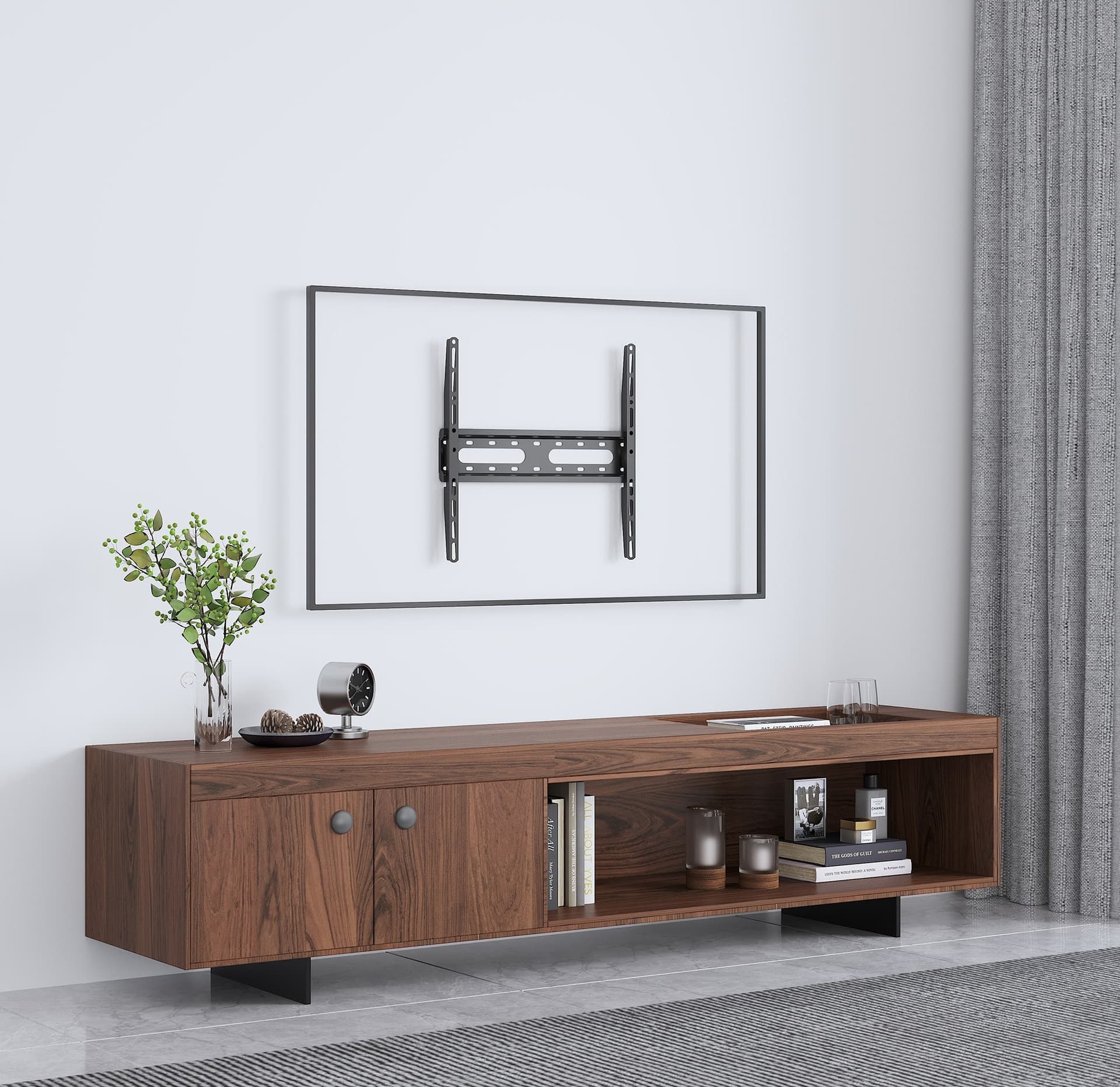 Staffa a Muro Fissa Low-Profile per TV 32-55'' - 15
