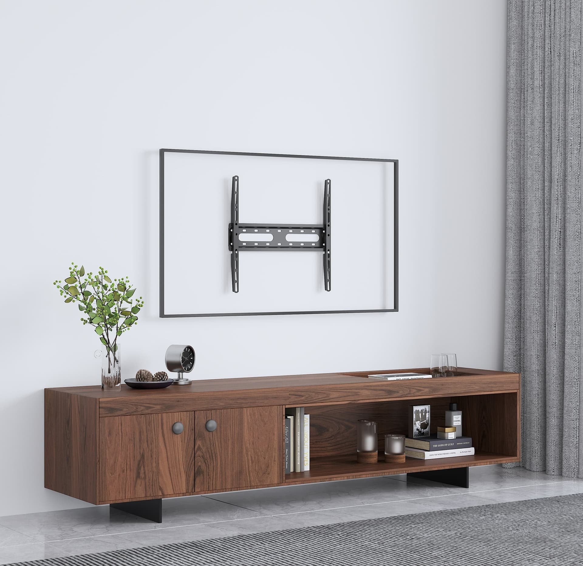 Staffa a Muro Fissa Low-Profile per TV 32-55'' - 24