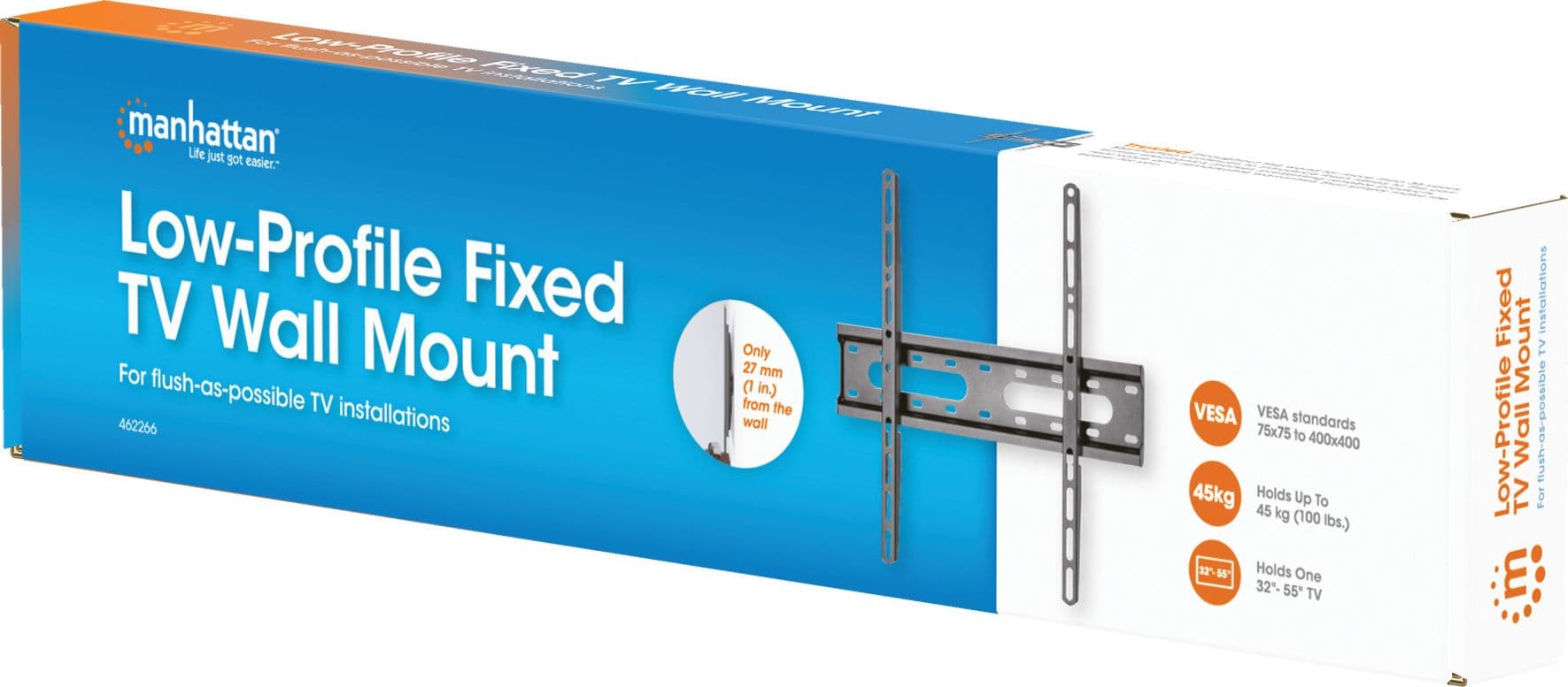 Staffa a Muro Fissa Low-Profile per TV 32-55'' - 26
