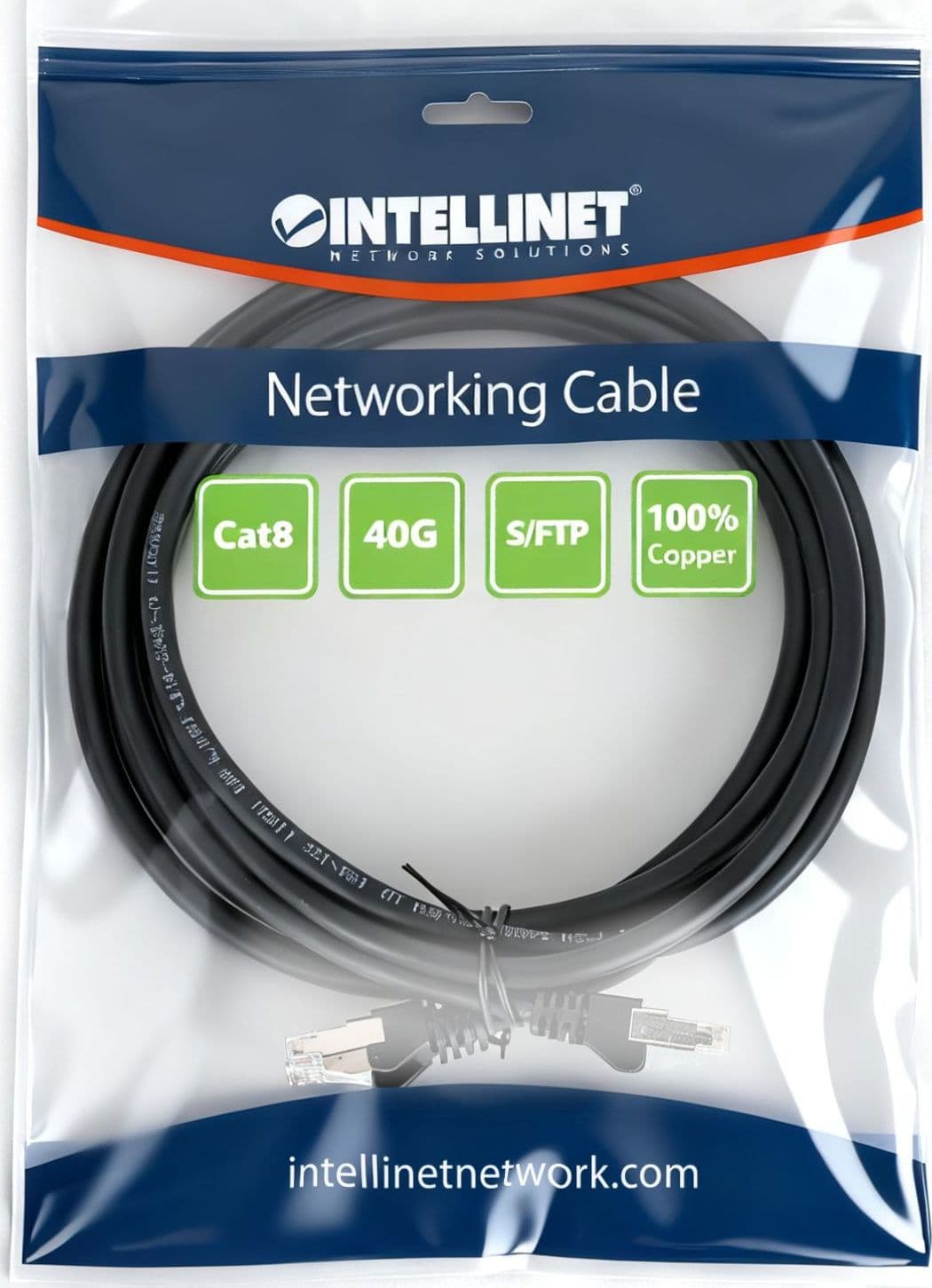 Cavo di rete Patch in rame Cat.8.1 SFTP LSZH 10m Nero - 13