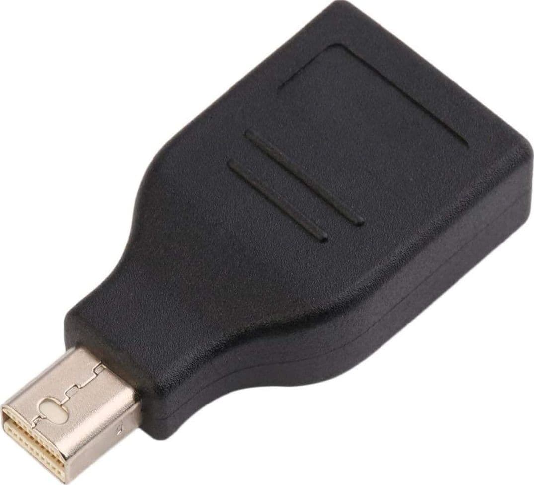 Adattatore Mini DisplayPort M (Thunderbolt)/DisplayPort F 4K Nero - 11