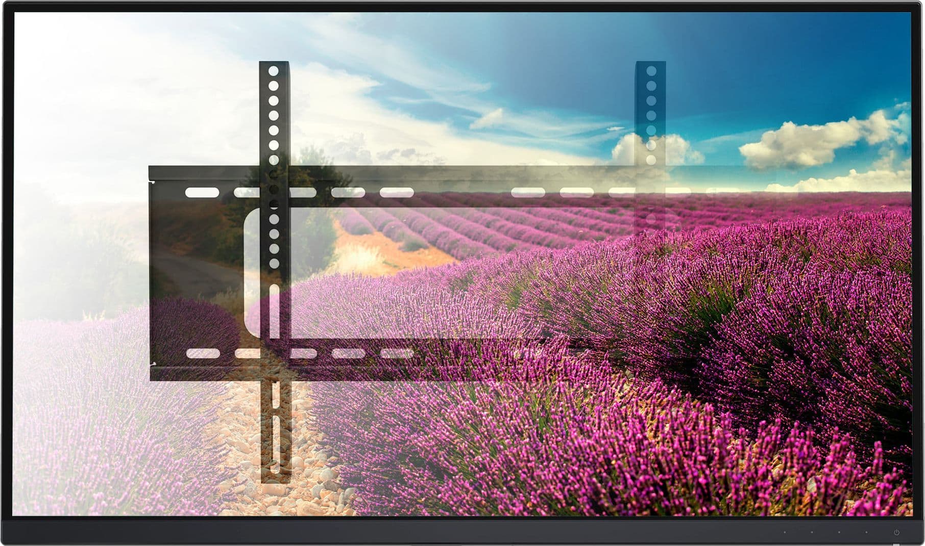 Staffa a Muro Fissa Slim TV LED LCD 30-70'' Nero - 15