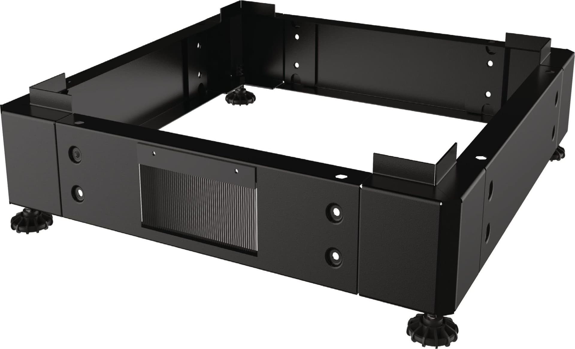 Zoccolo 800 x 800 mm per Armadi Rack Nero - 2