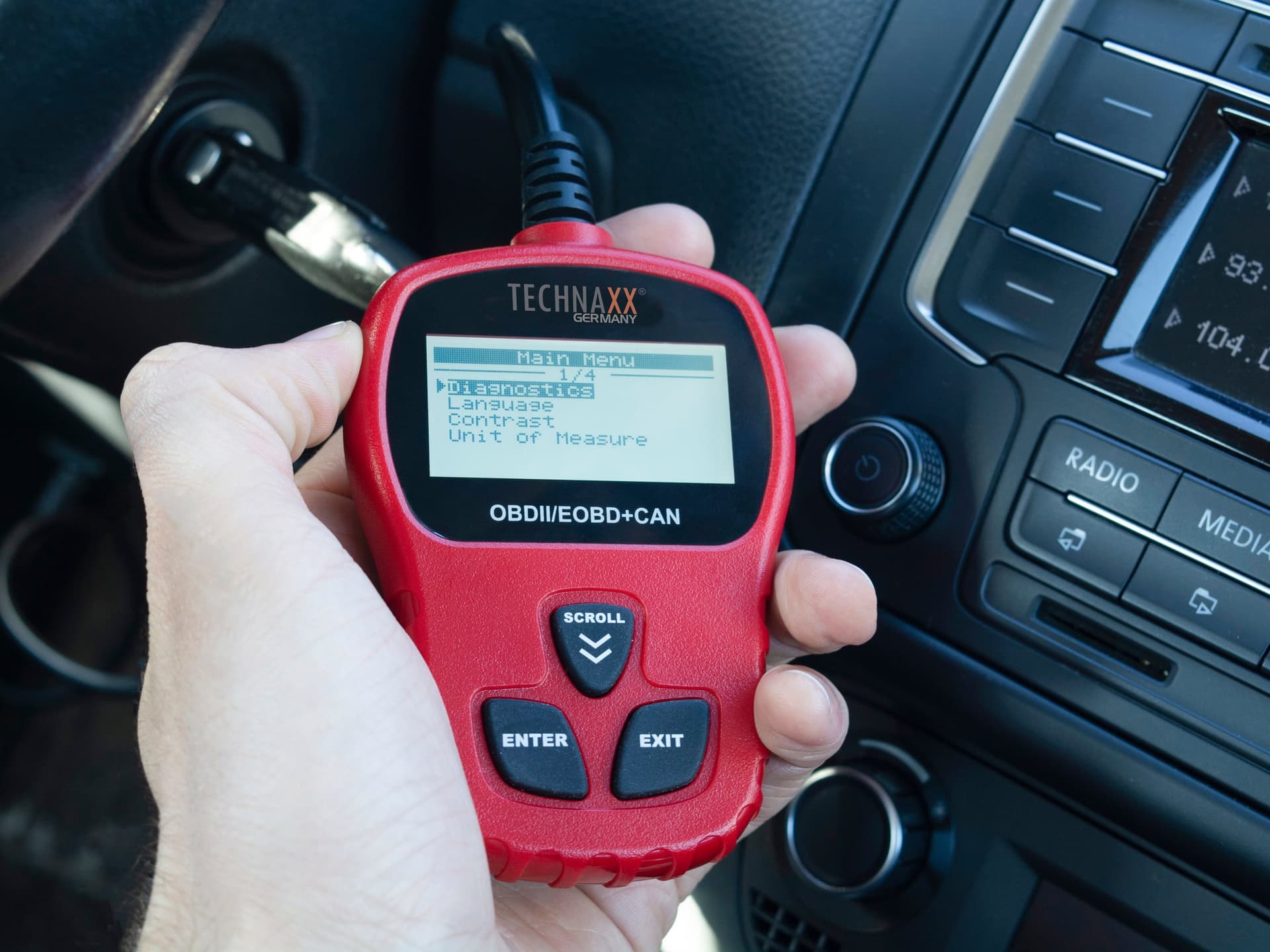 Scanner Universale Lettore di Codici OBD II Strumento di Diagnostica Auto dal 1996 - 4
