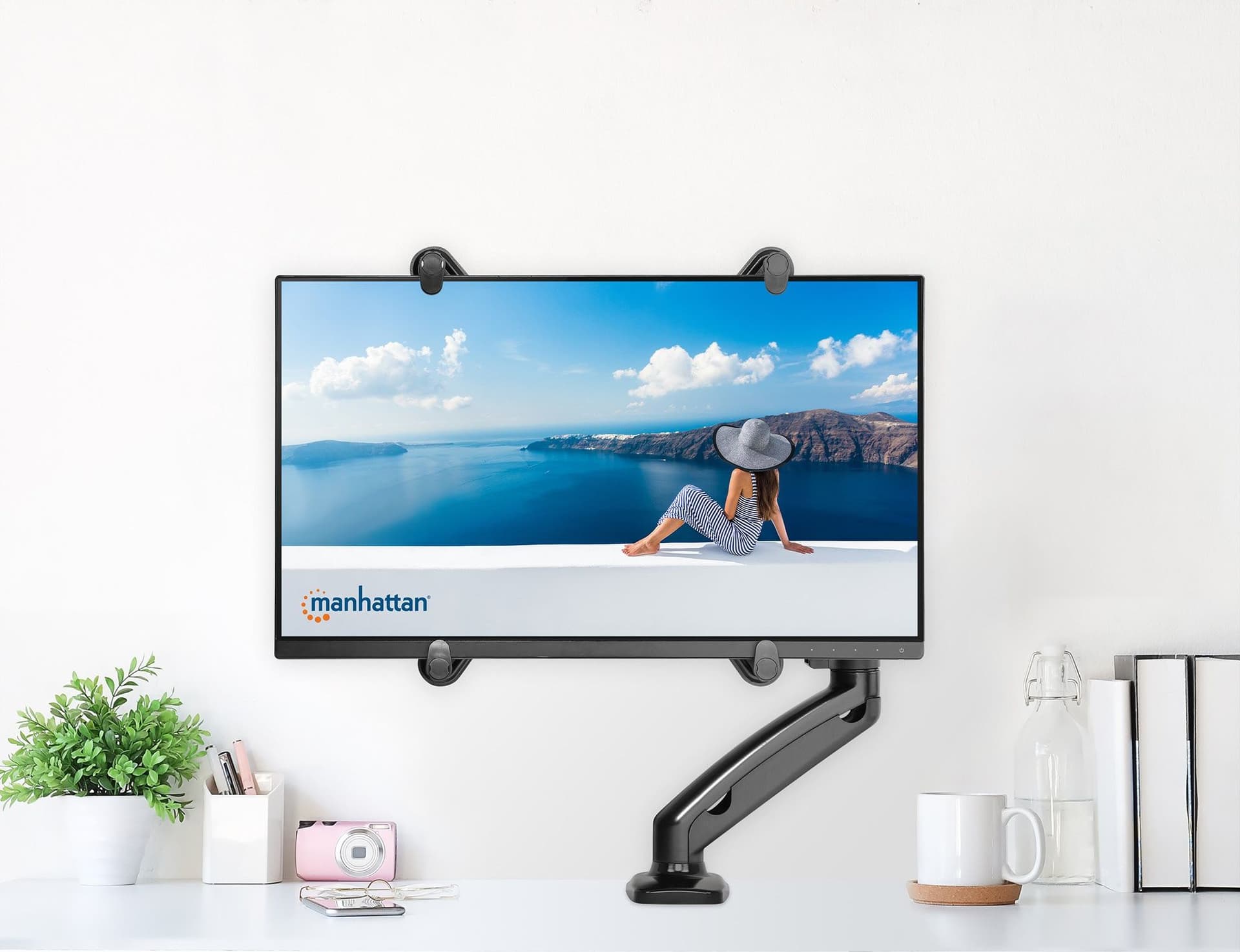 Kit Adattatore di Montaggio Non VESA per Monitor 13-27'' - 11