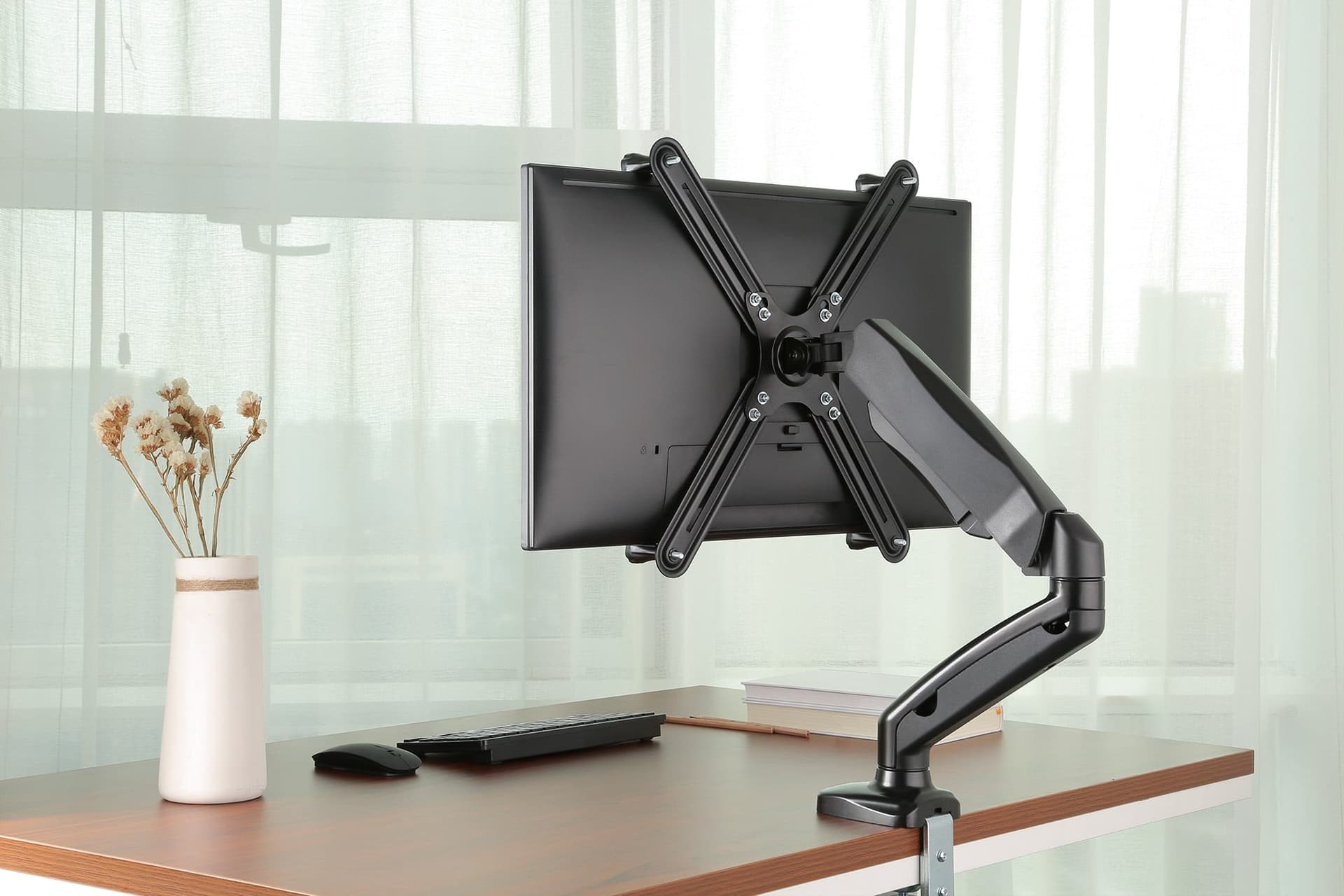 Kit Adattatore di Montaggio Non VESA per Monitor 13-27'' - 19