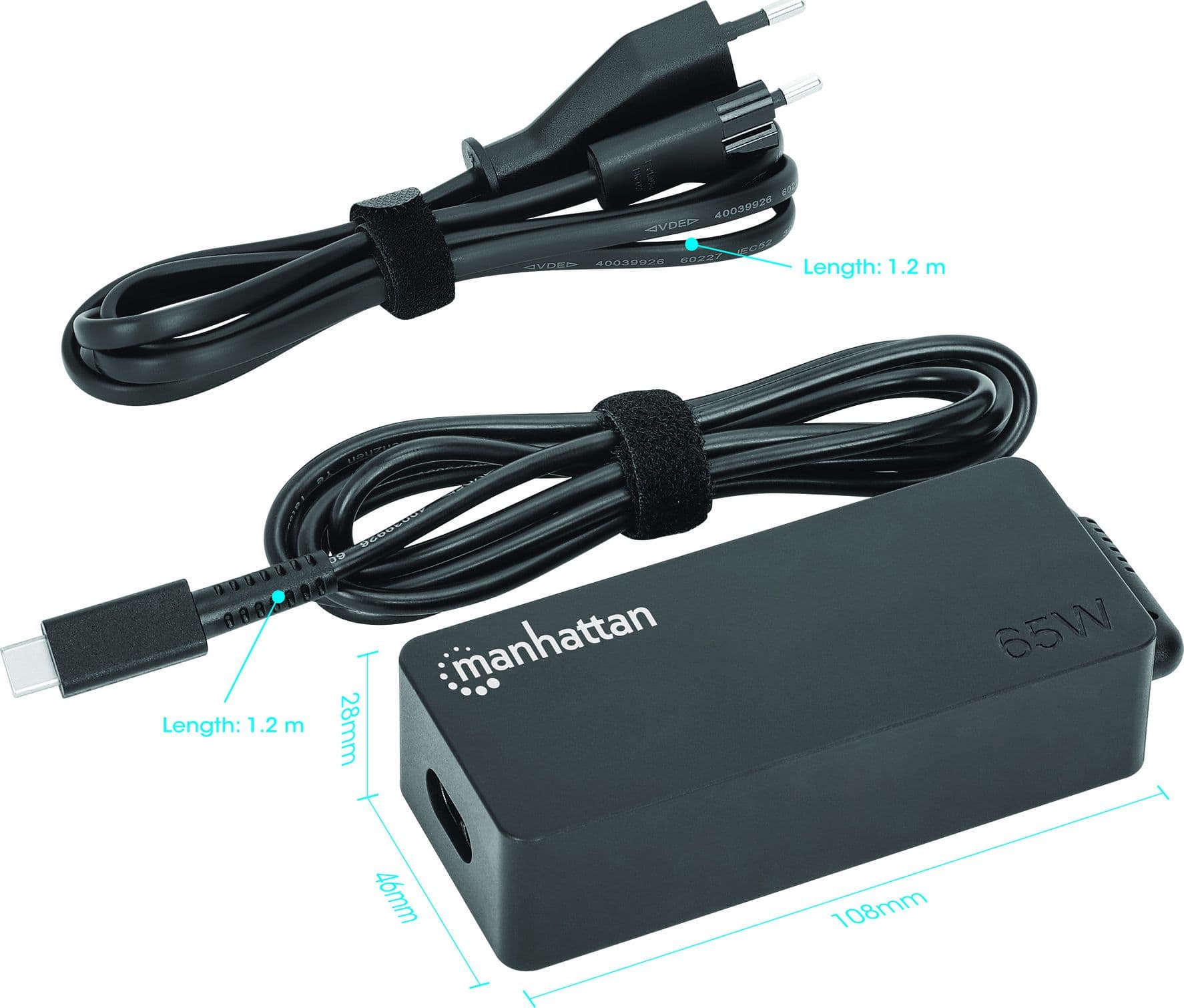 Caricatore USB-C&trade Power Delivery per laptop 65W - 10