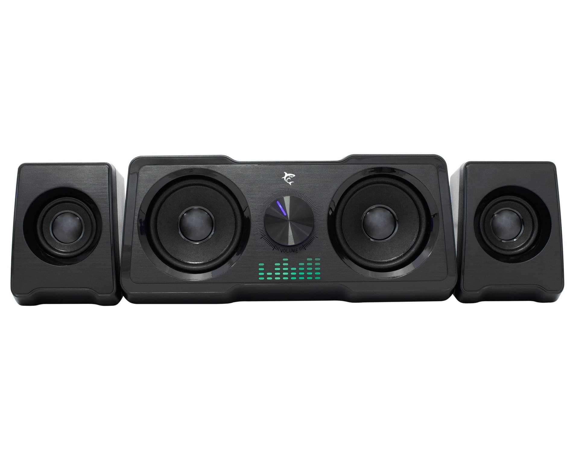 Sistema Altoparlanti Gaming Stereo Illuminazione RGB 7 Colori USB 3,5 mm - 11