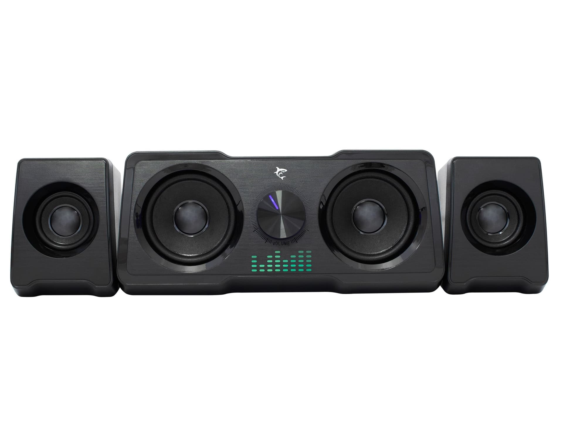 Sistema Altoparlanti Gaming Stereo Illuminazione RGB 7 Colori USB 3,5 mm - 15