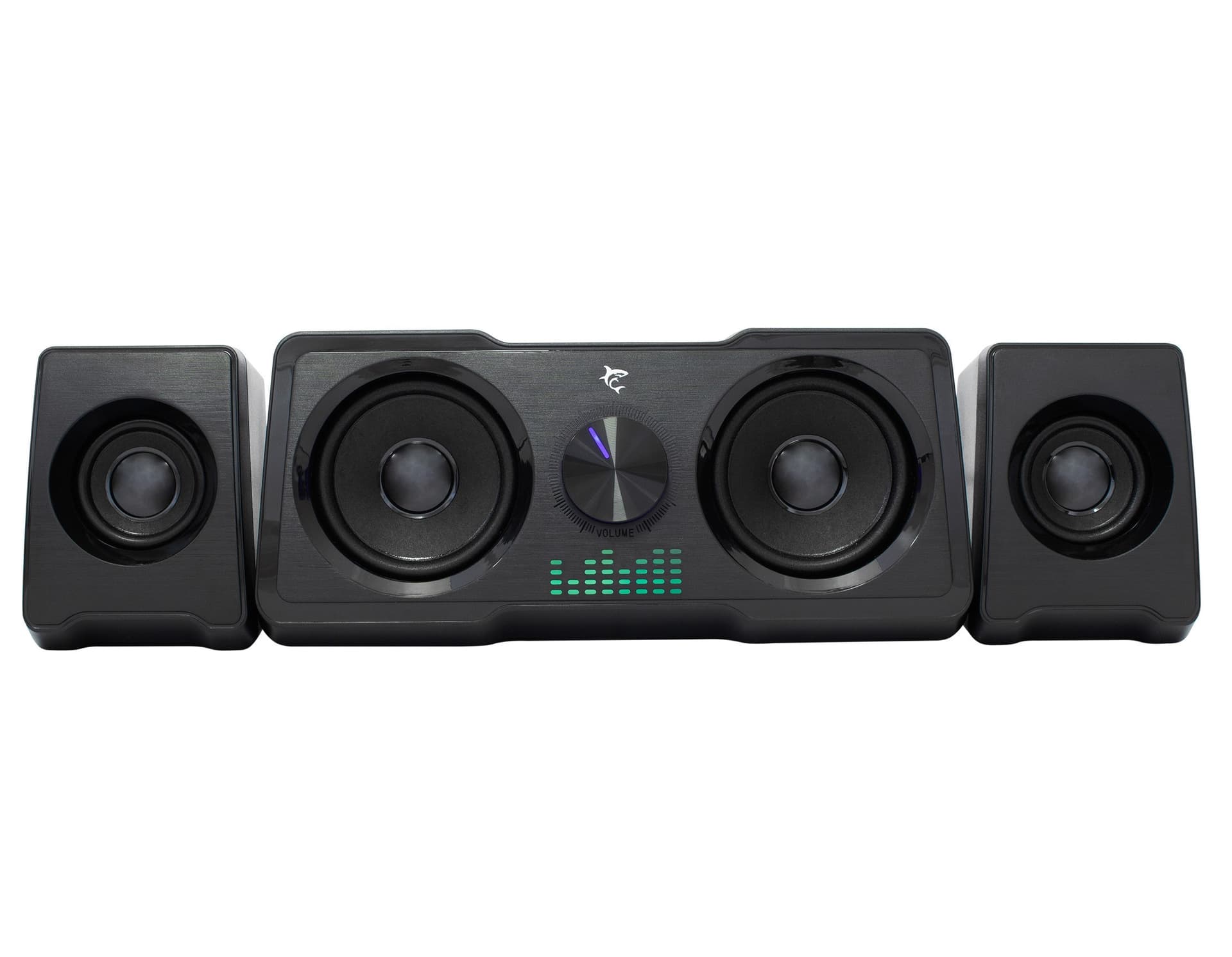 Sistema Altoparlanti Gaming Stereo Illuminazione RGB 7 Colori USB 3,5 mm - 10
