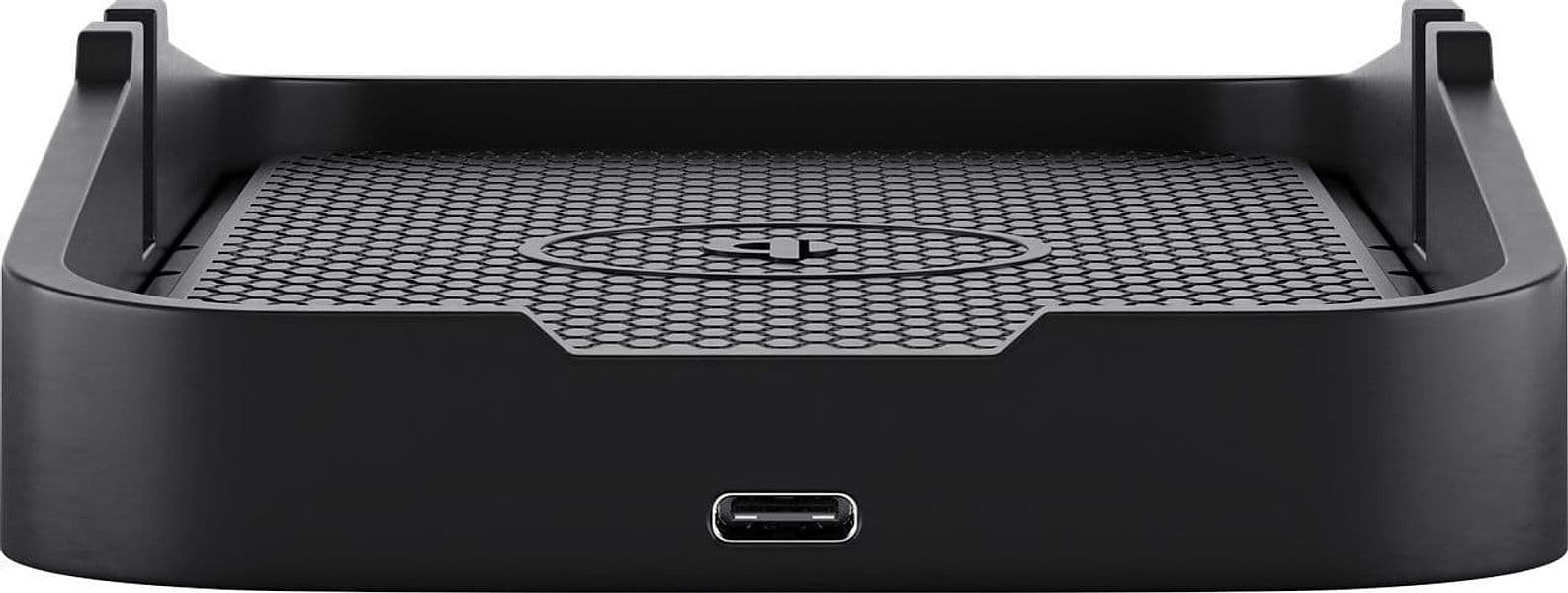 Caricatore Smartphone Qi Wireless da Auto 15W Silicone Nero - 14