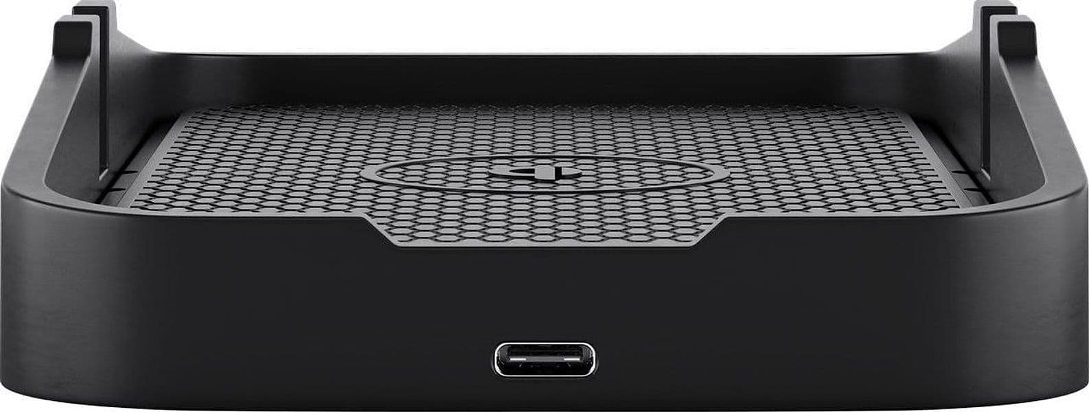 Caricatore Smartphone Qi Wireless da Auto 15W Silicone Nero - 4