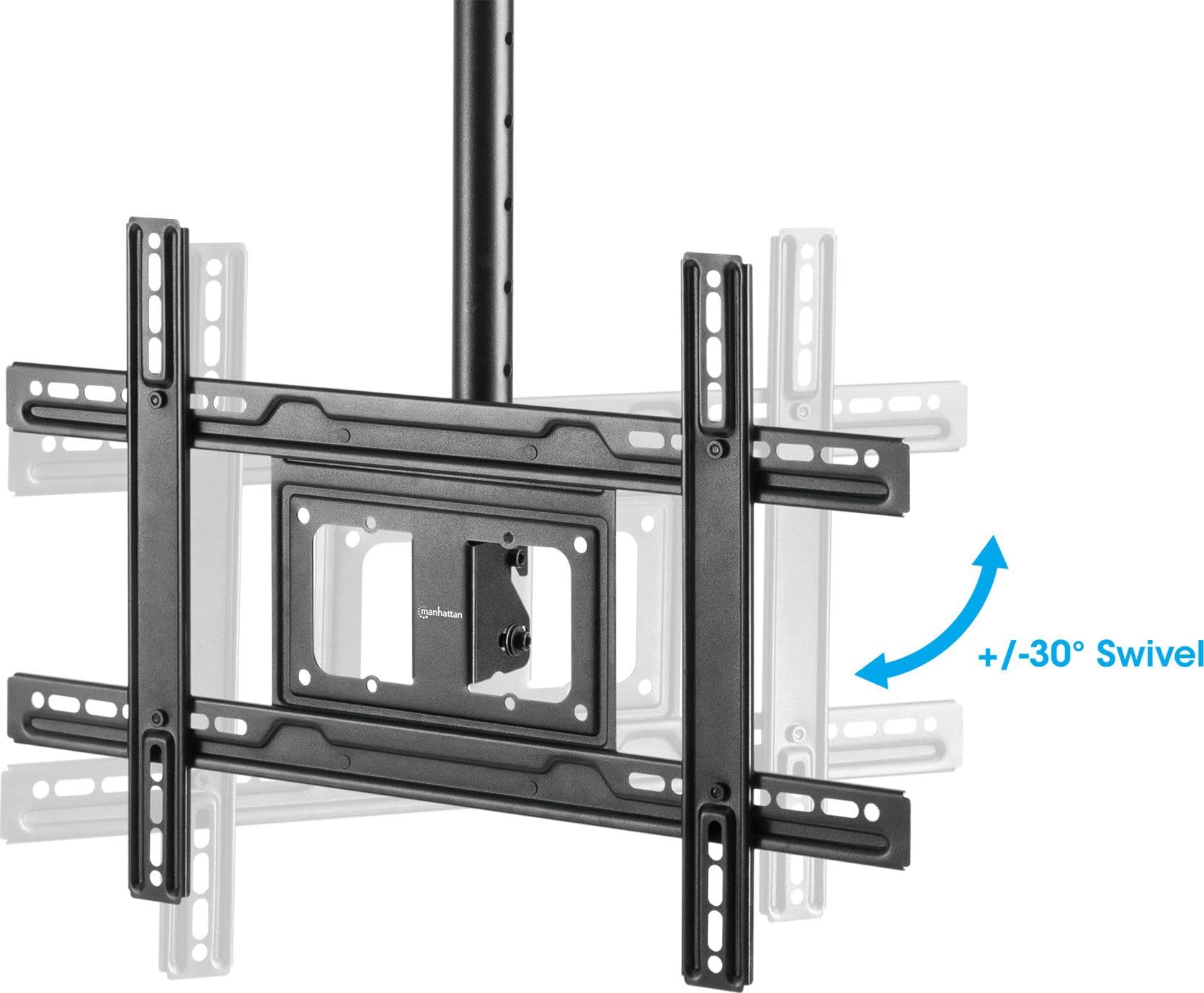 Supporto da Soffitto TV 37''-80'' Full-Motion Altezza Regolabile - 14