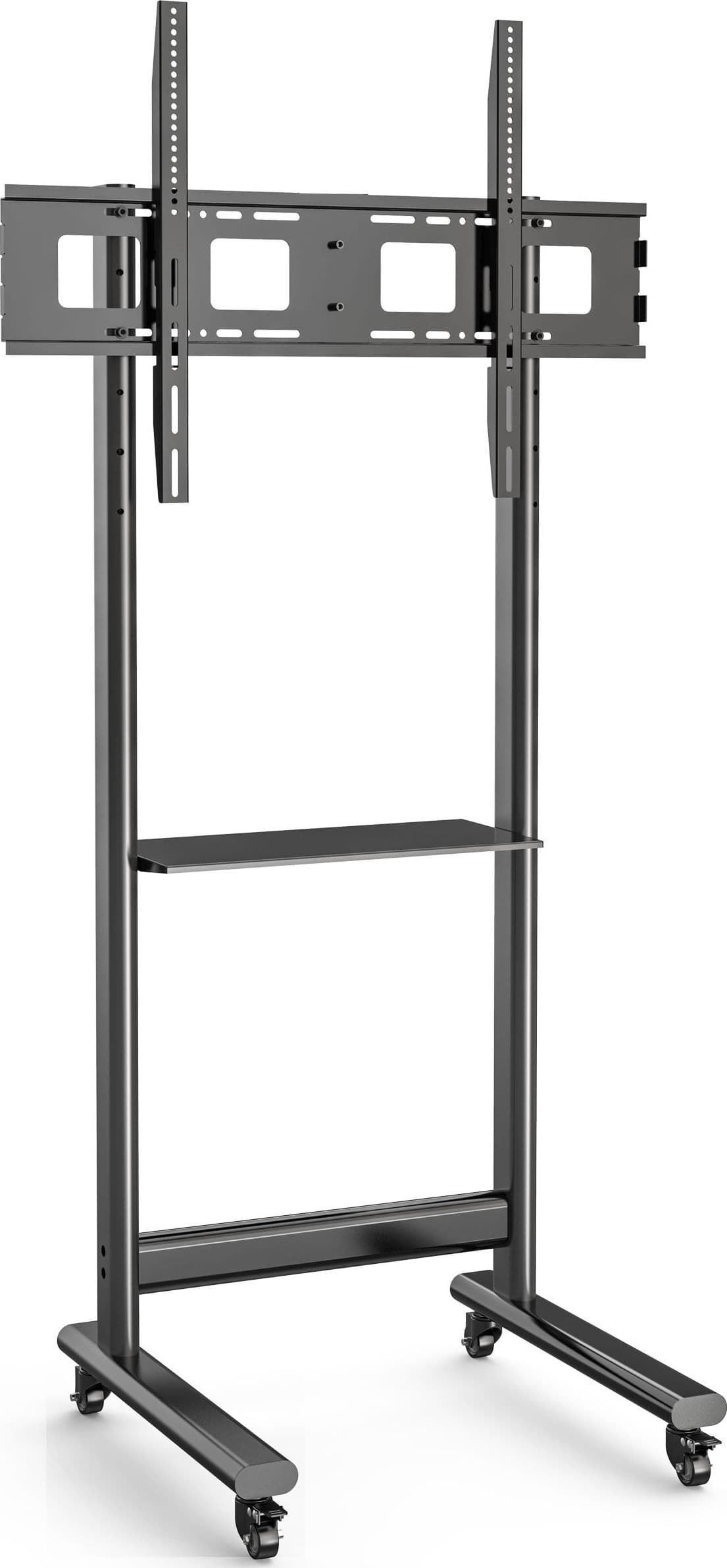 Supporto da Pavimento TV LCD/LED 50-90'' Altezza Regolabile con Mensola - 5