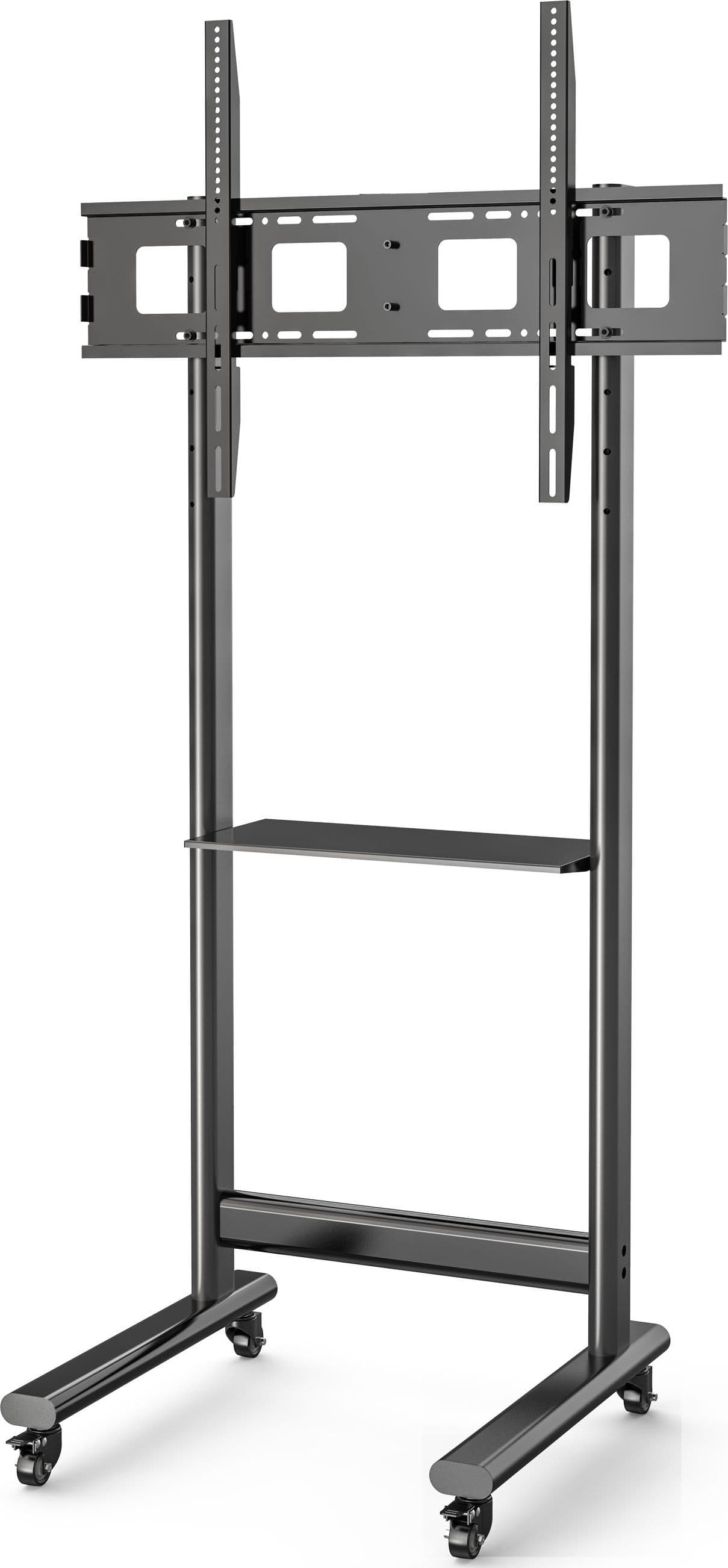Supporto da Pavimento TV LCD/LED 50-90'' Altezza Regolabile con Mensola - 7