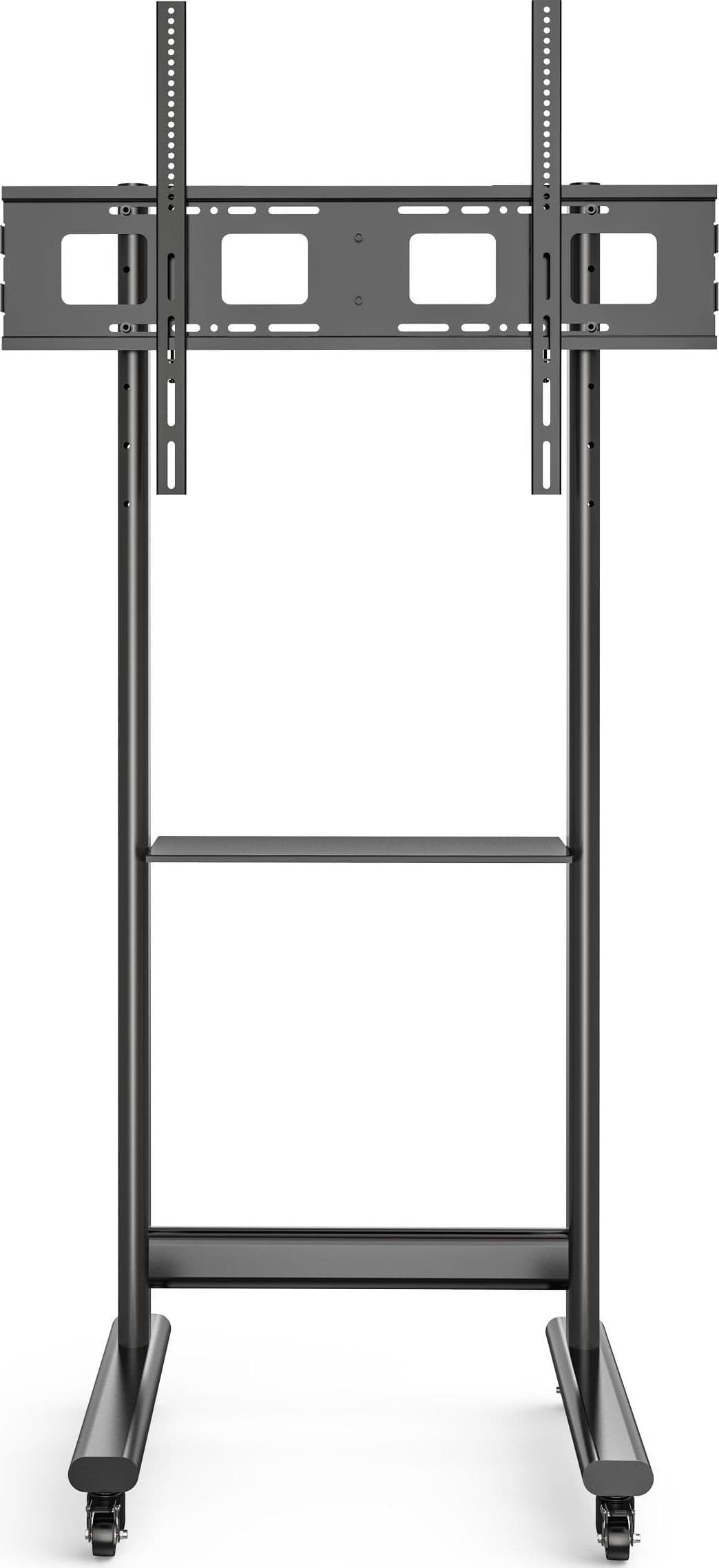 Supporto da Pavimento TV LCD/LED 50-90'' Altezza Regolabile con Mensola - 10