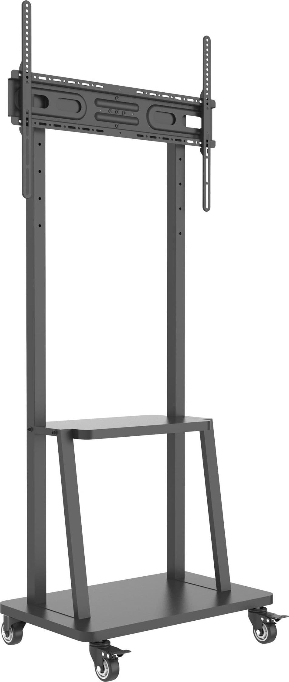 Supporto a Pavimento con Mensola per TV LCD/LED/Plasma 32-70'' - 2