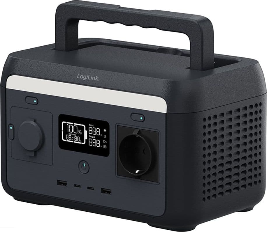 Stazione di Alimentazione Portatile 300W LiFePO4 Batteria Ricarica Solare - 2