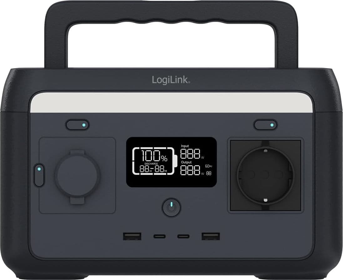 Stazione di Alimentazione Portatile 300W LiFePO4 Batteria Ricarica Solare - 14