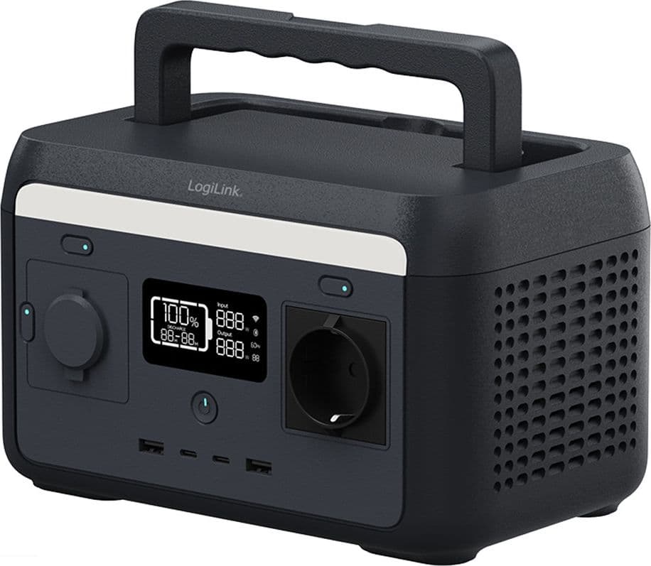 Stazione di Alimentazione Portatile 300W LiFePO4 Batteria Ricarica Solare - 8