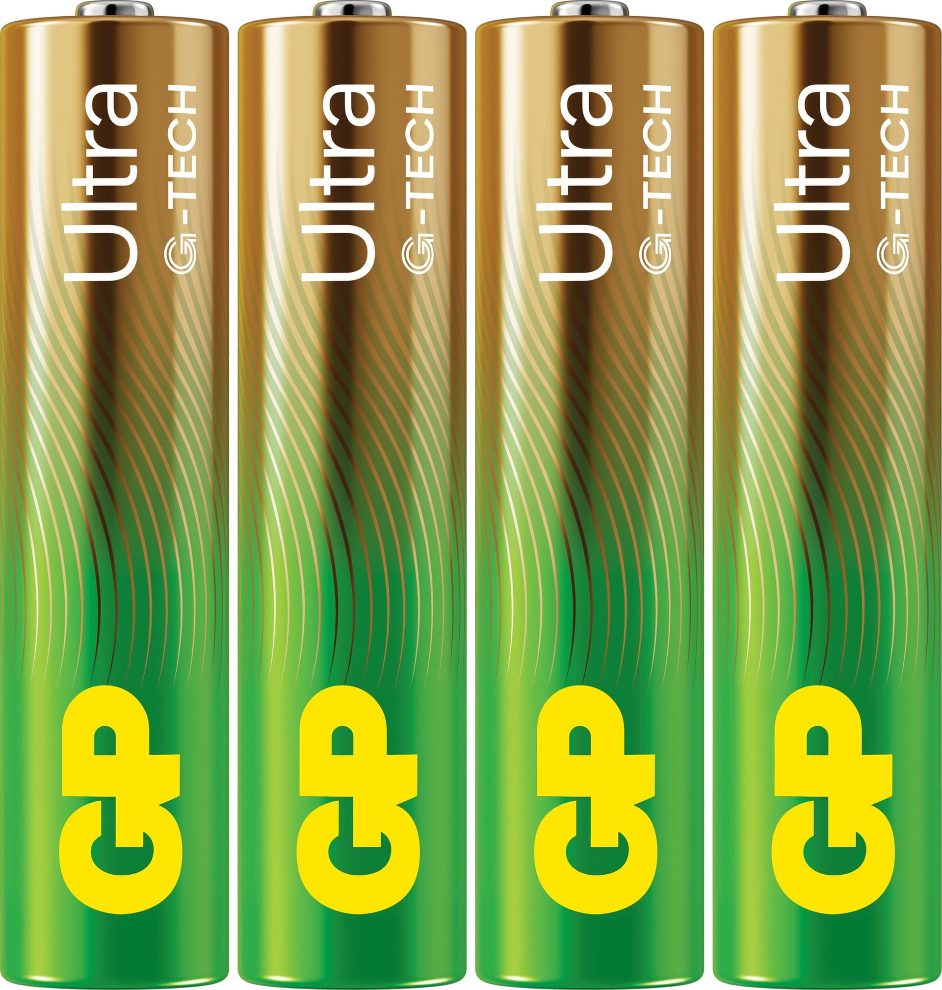 Confezione 4 Batterie GP Ultra Alcaline Ministilo AAA 24AU/LR03 - 5