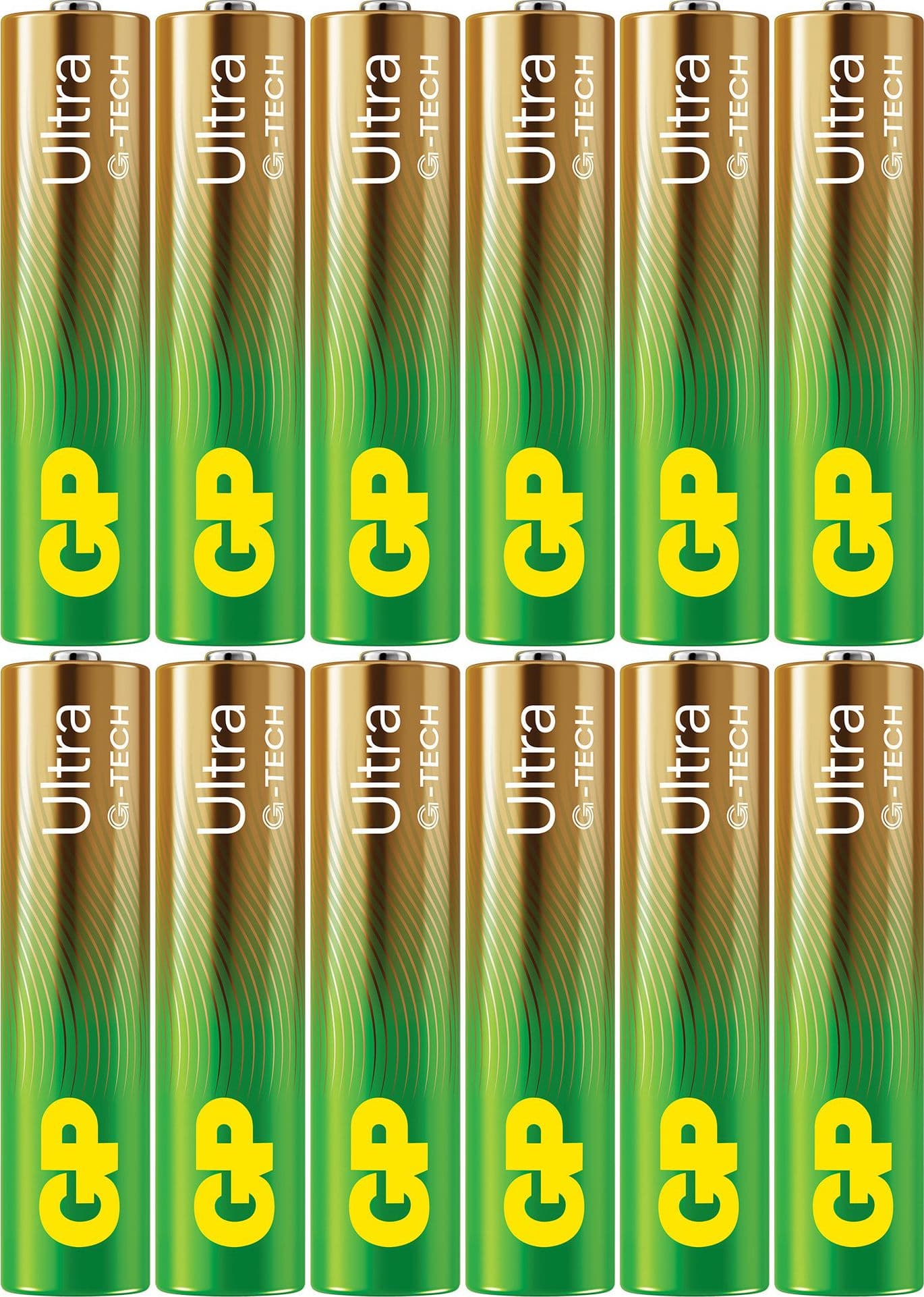Confezione 12 Batterie GP Ultra Alcalina MiniStilo AAA 124U/LR03