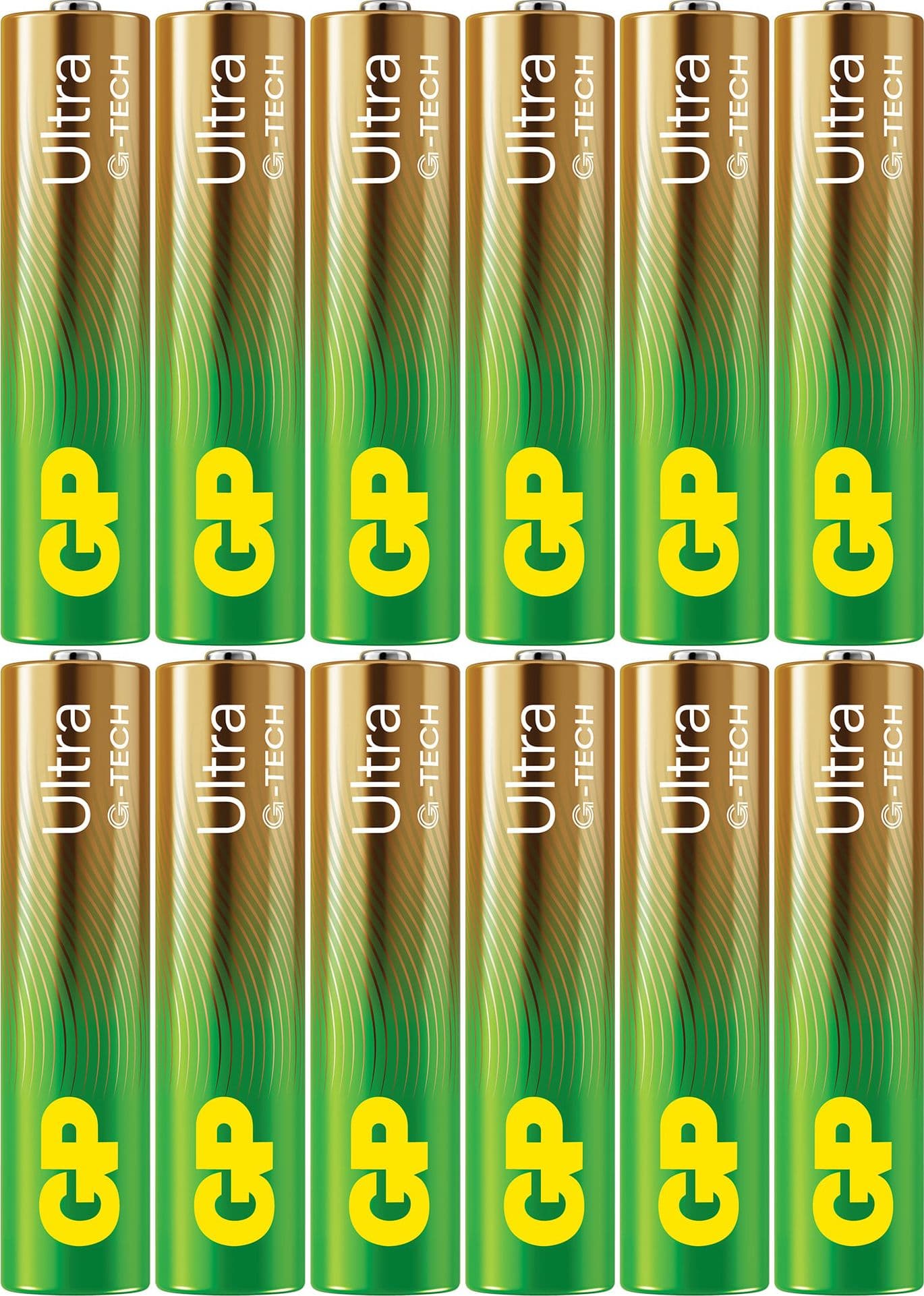 Confezione 12 Batterie GP Ultra Alcalina MiniStilo AAA 124U/LR03 - 14